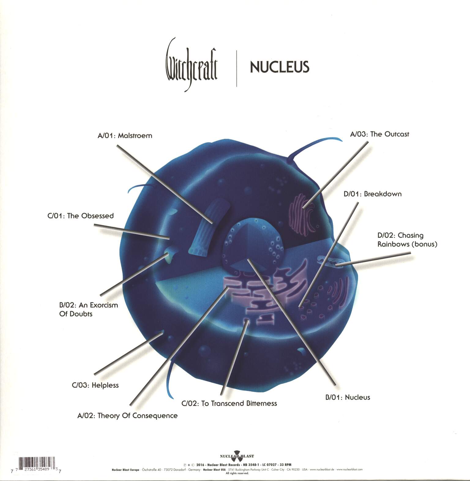 Witchcraft: Nucleus, 2×LP (Vinyl)
