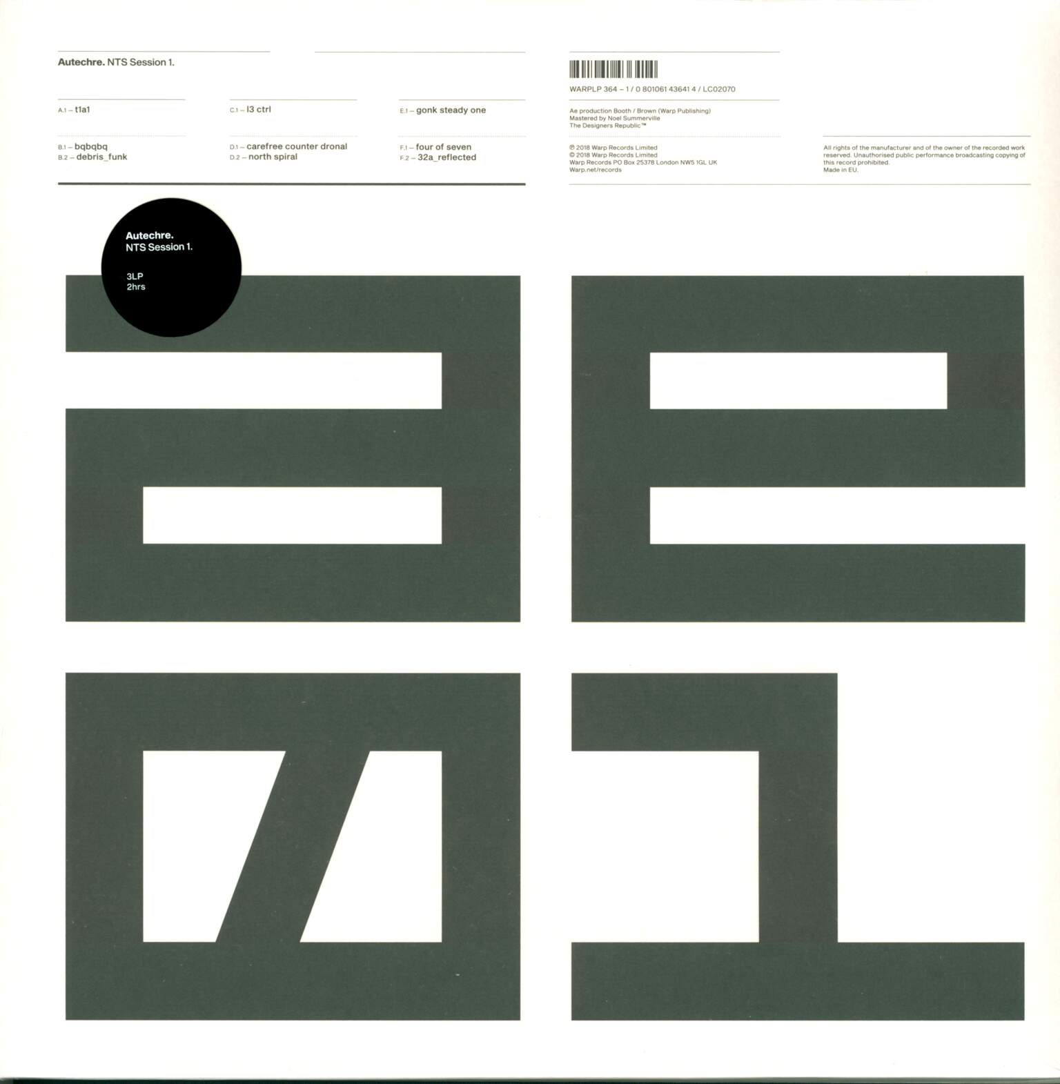 Autechre: NTS Session 1