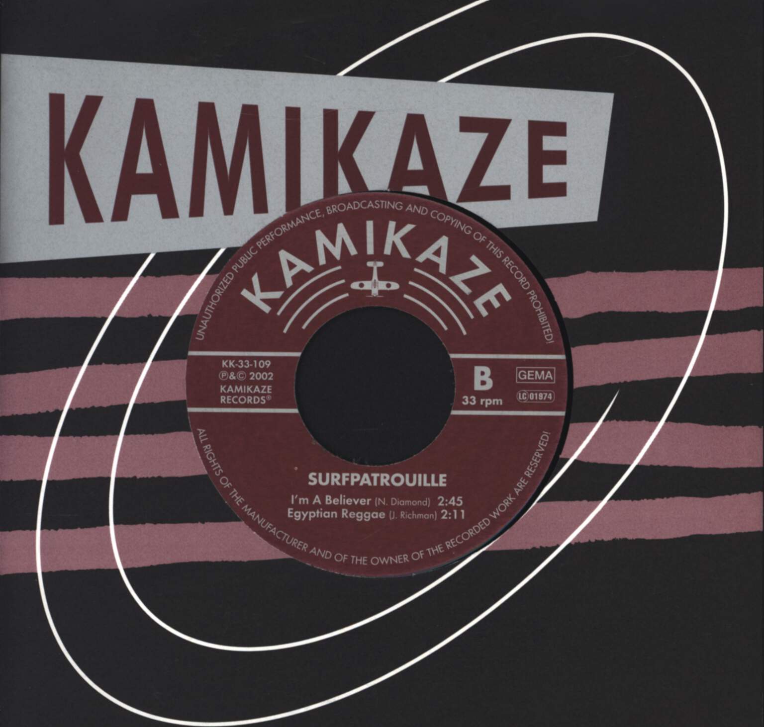 Surfpatrouille: Husqvarna Sunset, 7" Single (Vinyl)