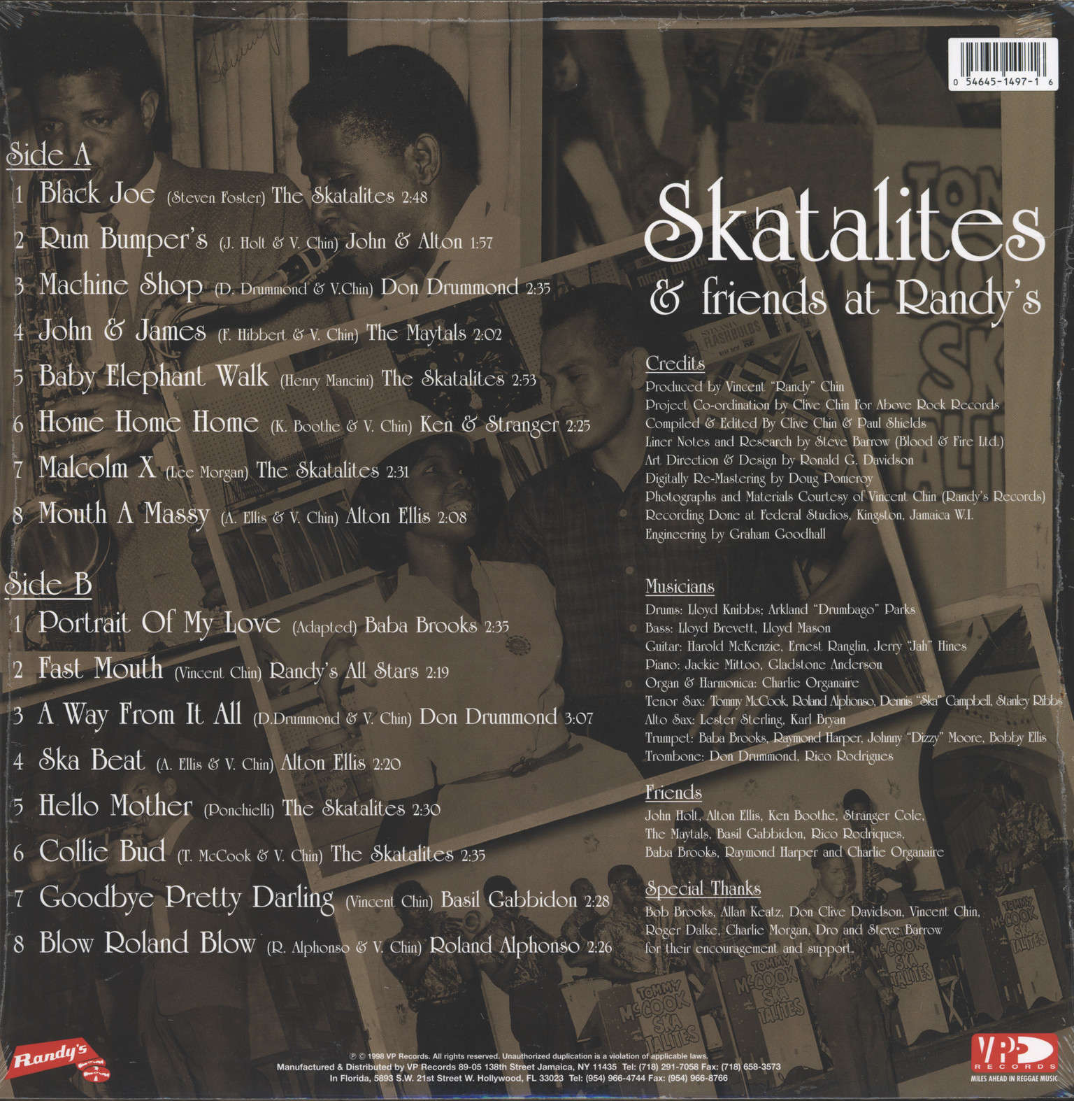 Various: Skatalites & Friends At Randy's, LP (Vinyl)