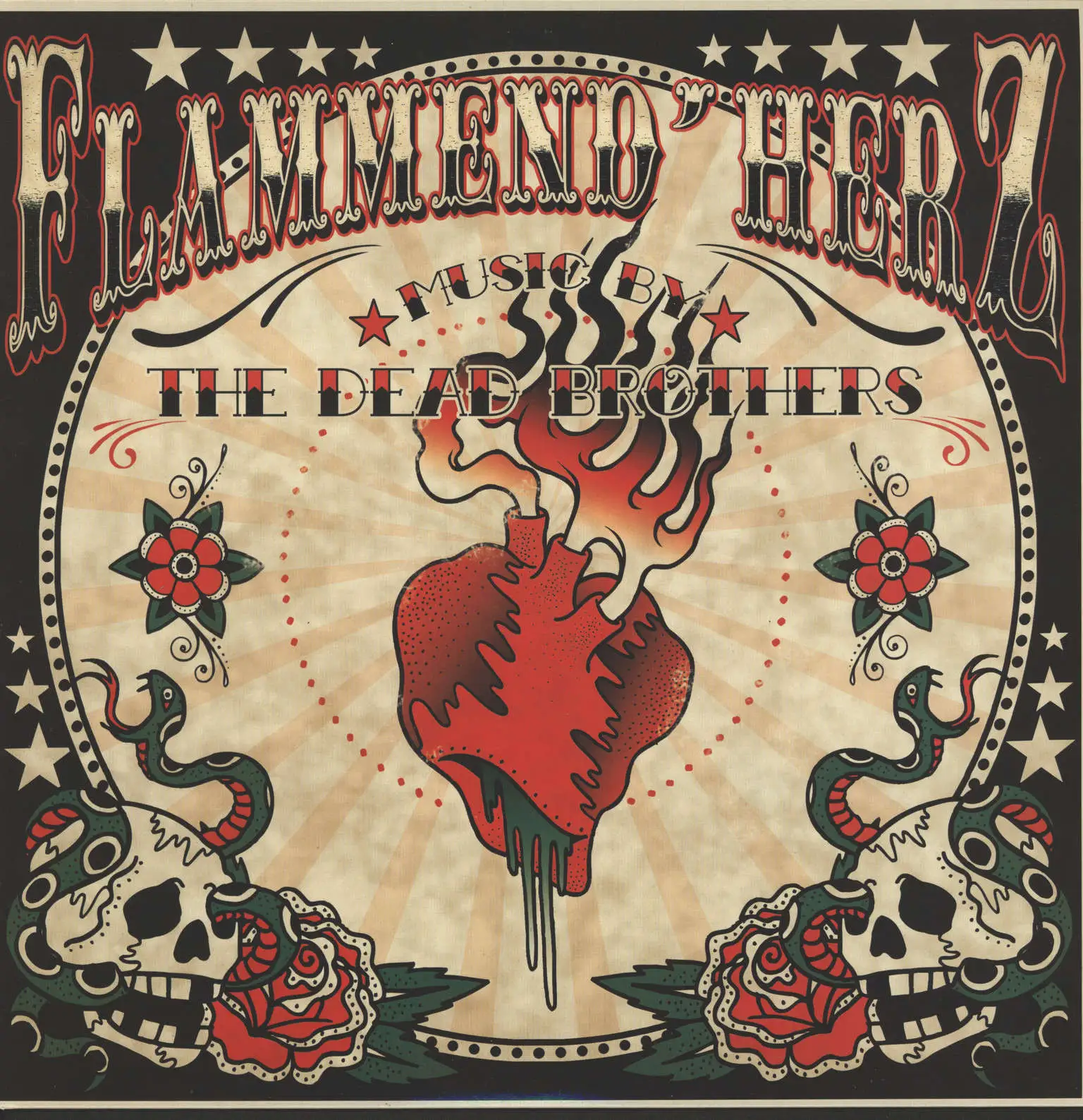 Dead Brothers: Flammend' Herz - Soundtrack, LP (Vinyl)
