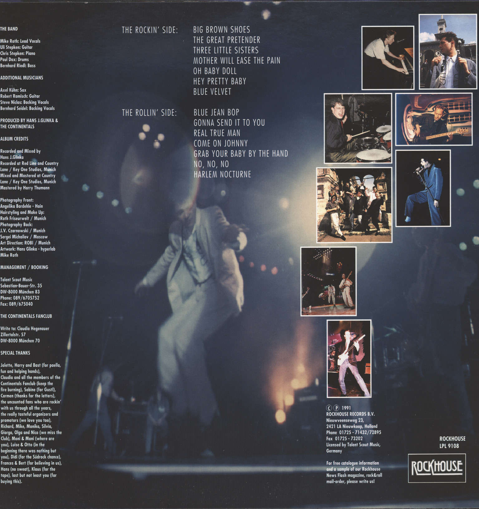 The Continentals: Oh Baby Doll, LP (Vinyl)