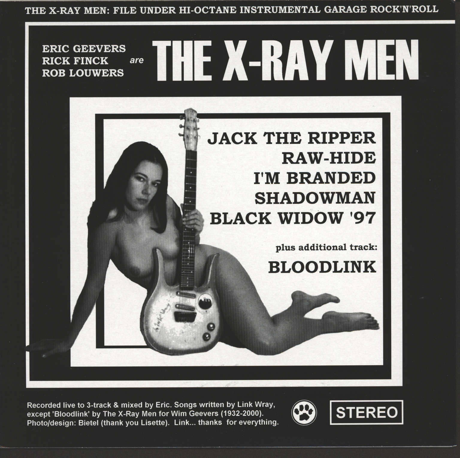 The Boogie Punkers: The Boogie Punkers / The X-Ray Men, 10" Vinyl EP