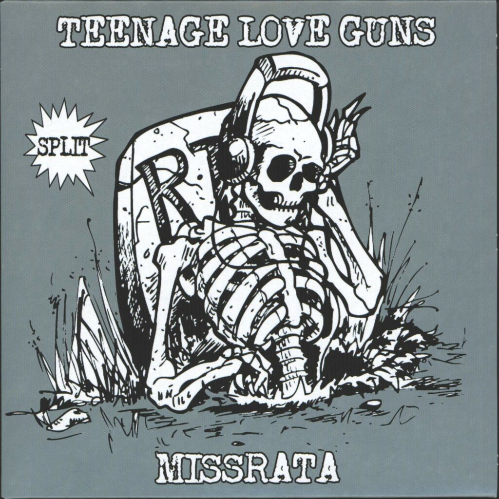 Teenage Love Guns: Split, 7" Single (Vinyl)
