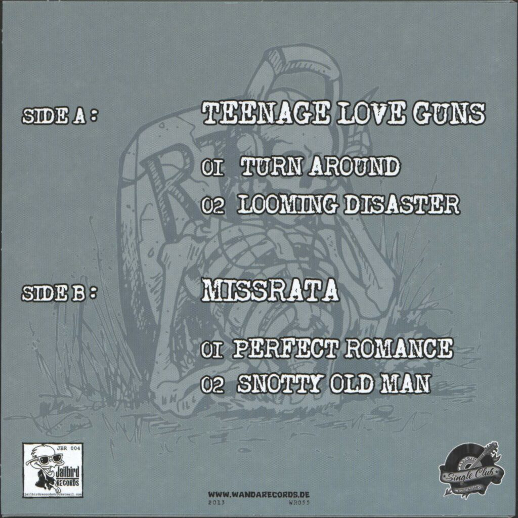 Teenage Love Guns: Split, 7" Single (Vinyl)