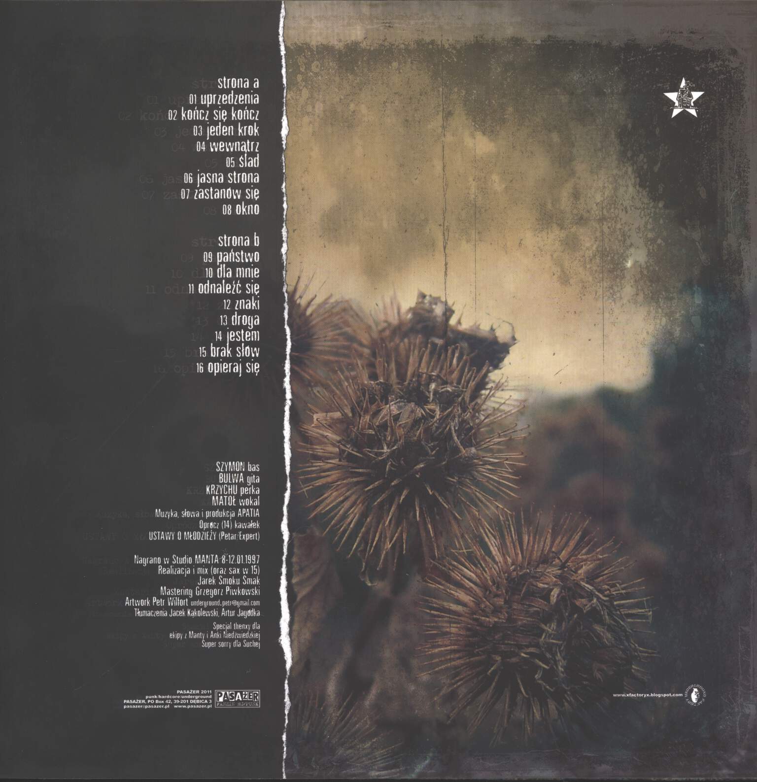 Apatia: Apatia, LP (Vinyl)