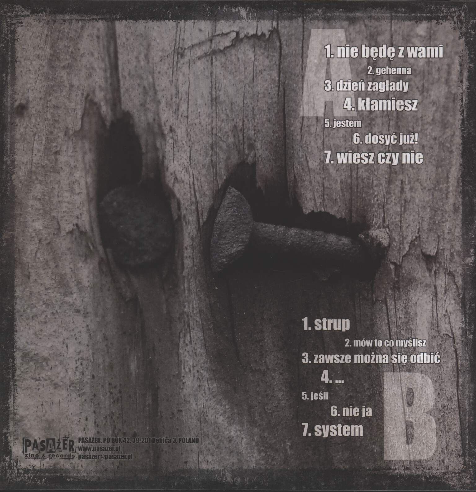 Biała Gorączka: Nieposłuszeństwo, LP (Vinyl)