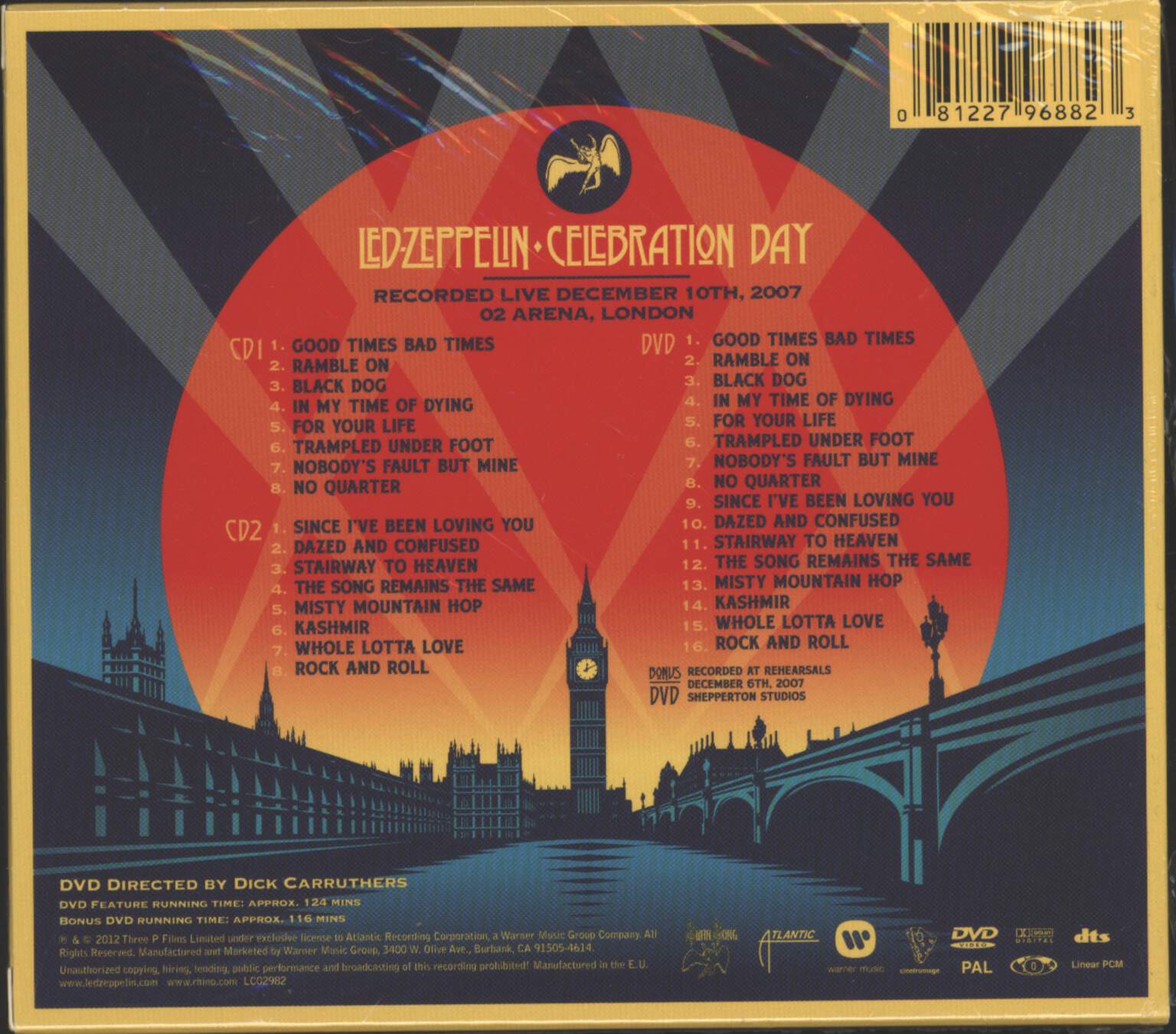 Led Zeppelin: Celebration Day, 2×CD