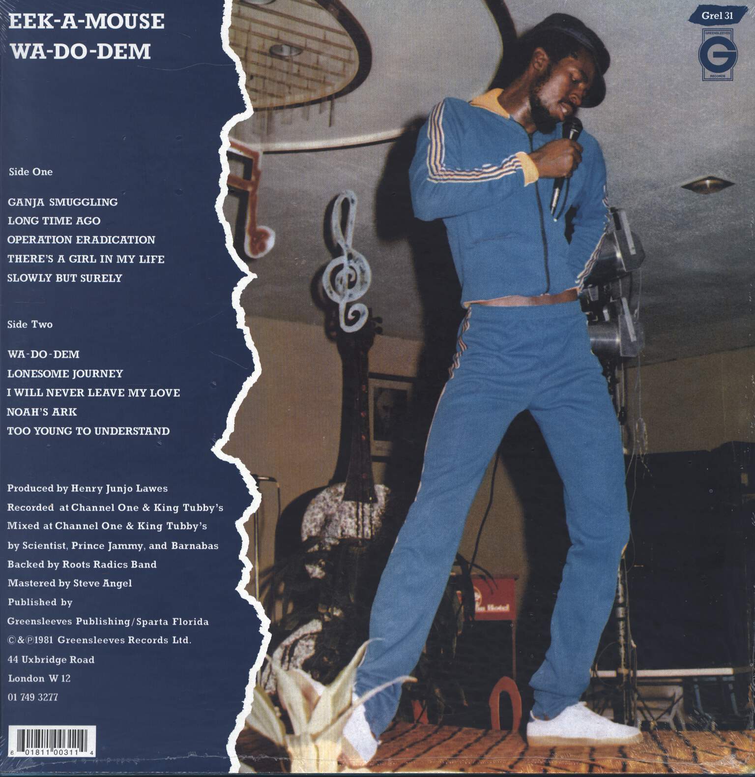 Eek-a-Mouse: Wa-Do-Dem, LP (Vinyl)