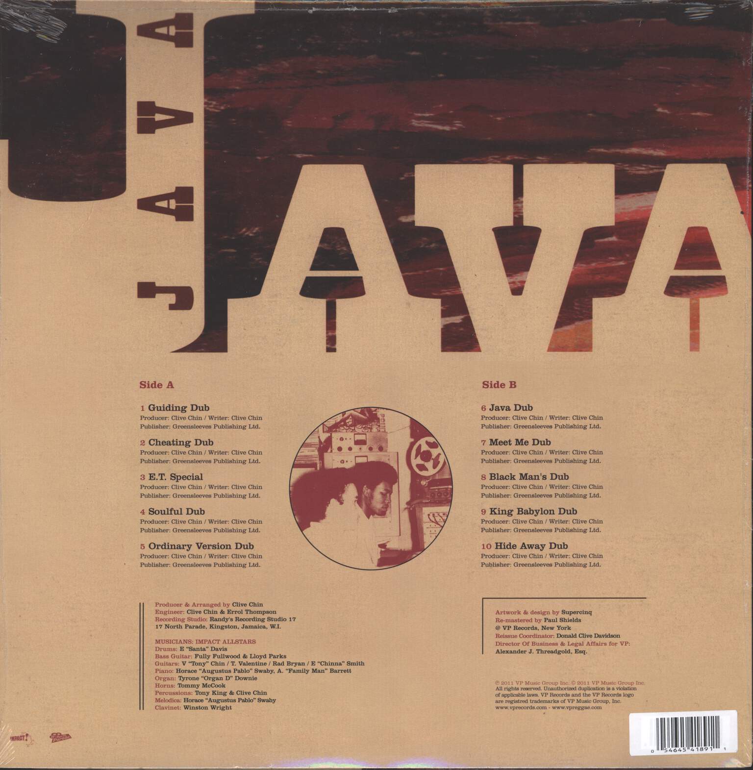 Augustus Pablo: Java Java Java Java, LP (Vinyl)