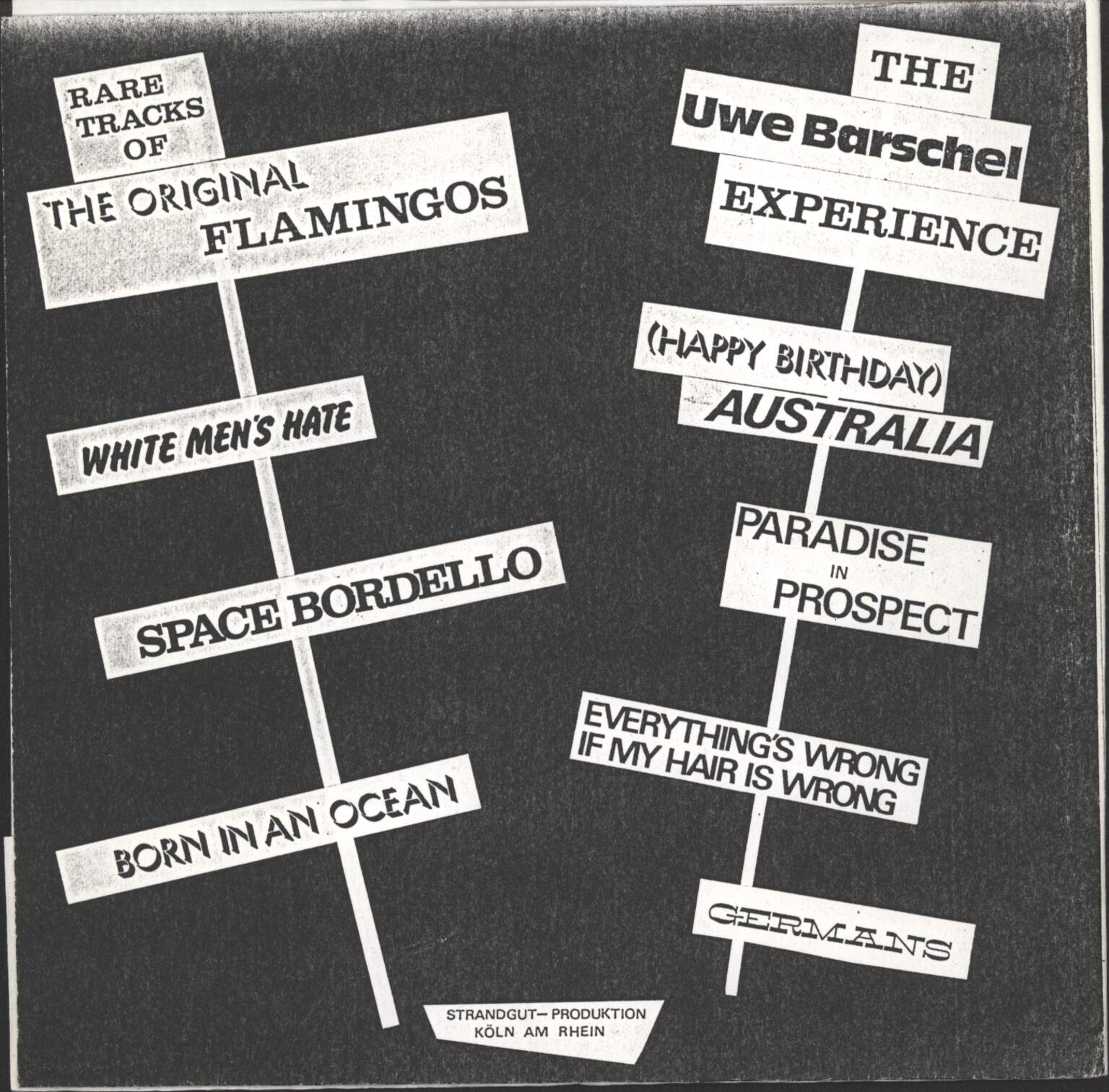 Original Flamingos: Relax at the Climax of Danger, 7" Single (Vinyl)