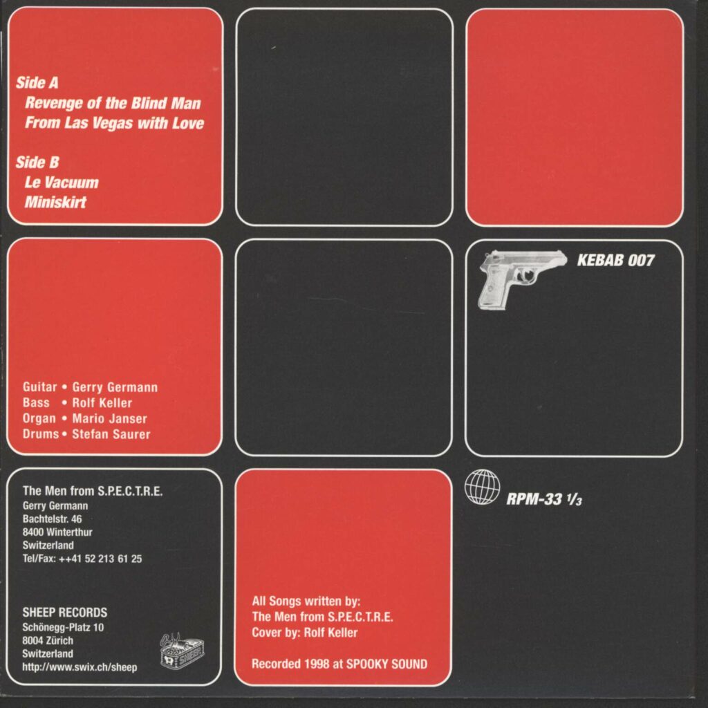 Men From S.P.E.C.T.R.E.: Untitled, 7" Single (Vinyl)