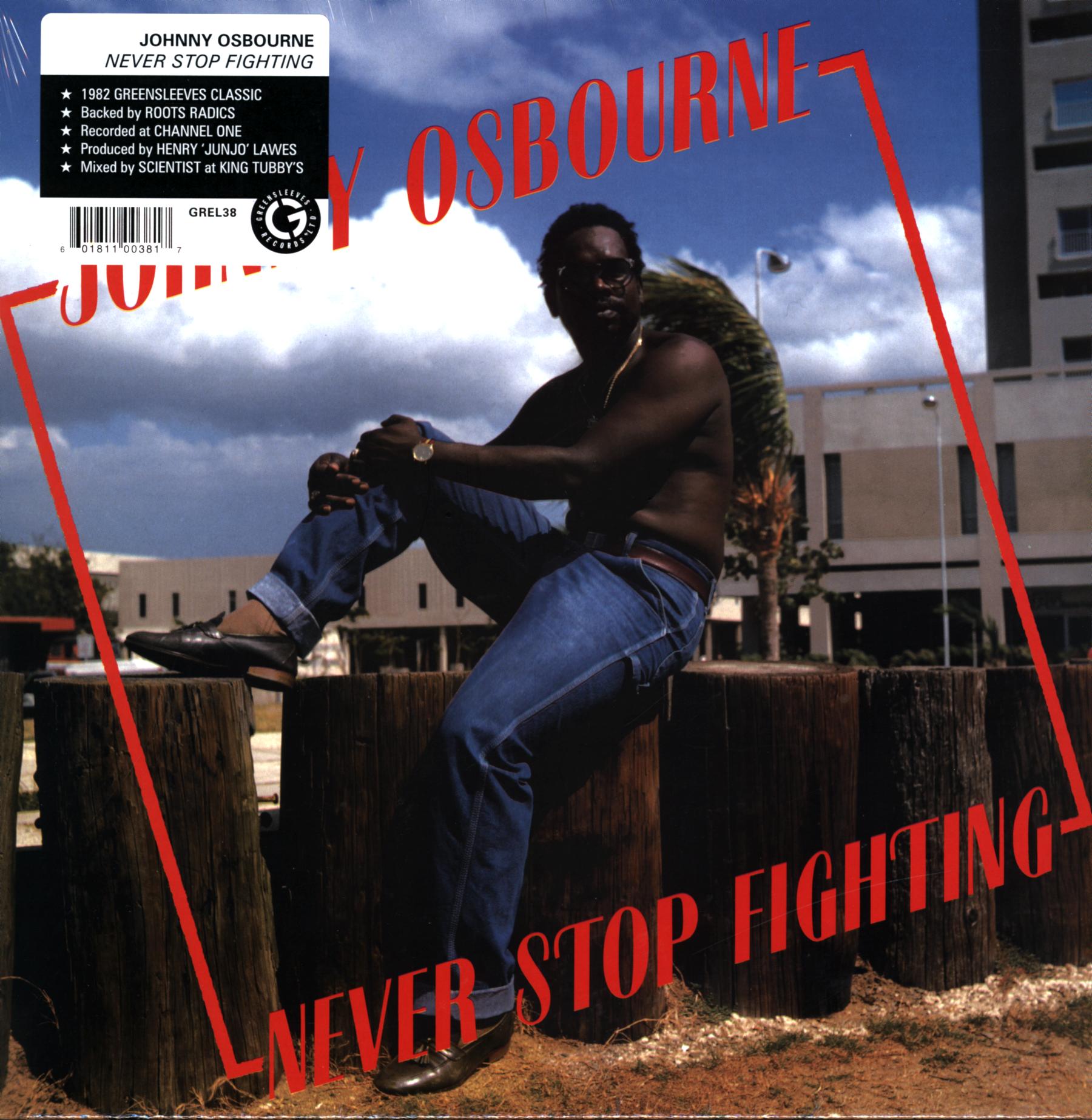 Johnny Osbourne: Never Stop Fighting, LP (Vinyl)