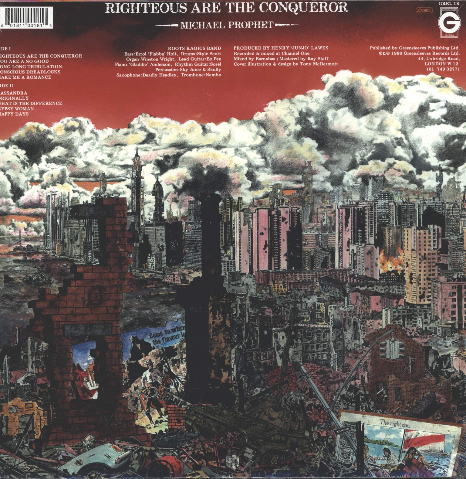 Michael Prophet: Righteous Are The Conqueror, LP (Vinyl)