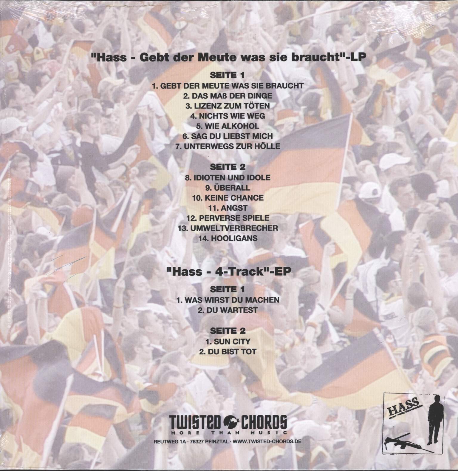 Hass: Gebt Der Meute Was Sie Braucht, LP (Vinyl)
