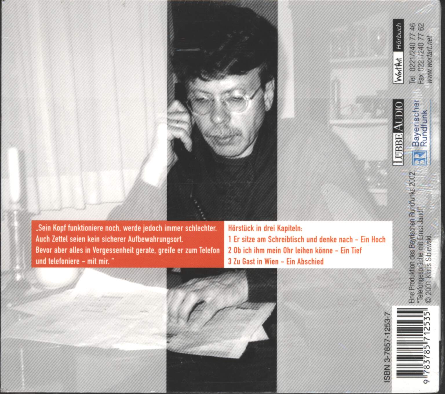 Ernst Jandl: Telefongespräche mit Ernst Jandl, CD