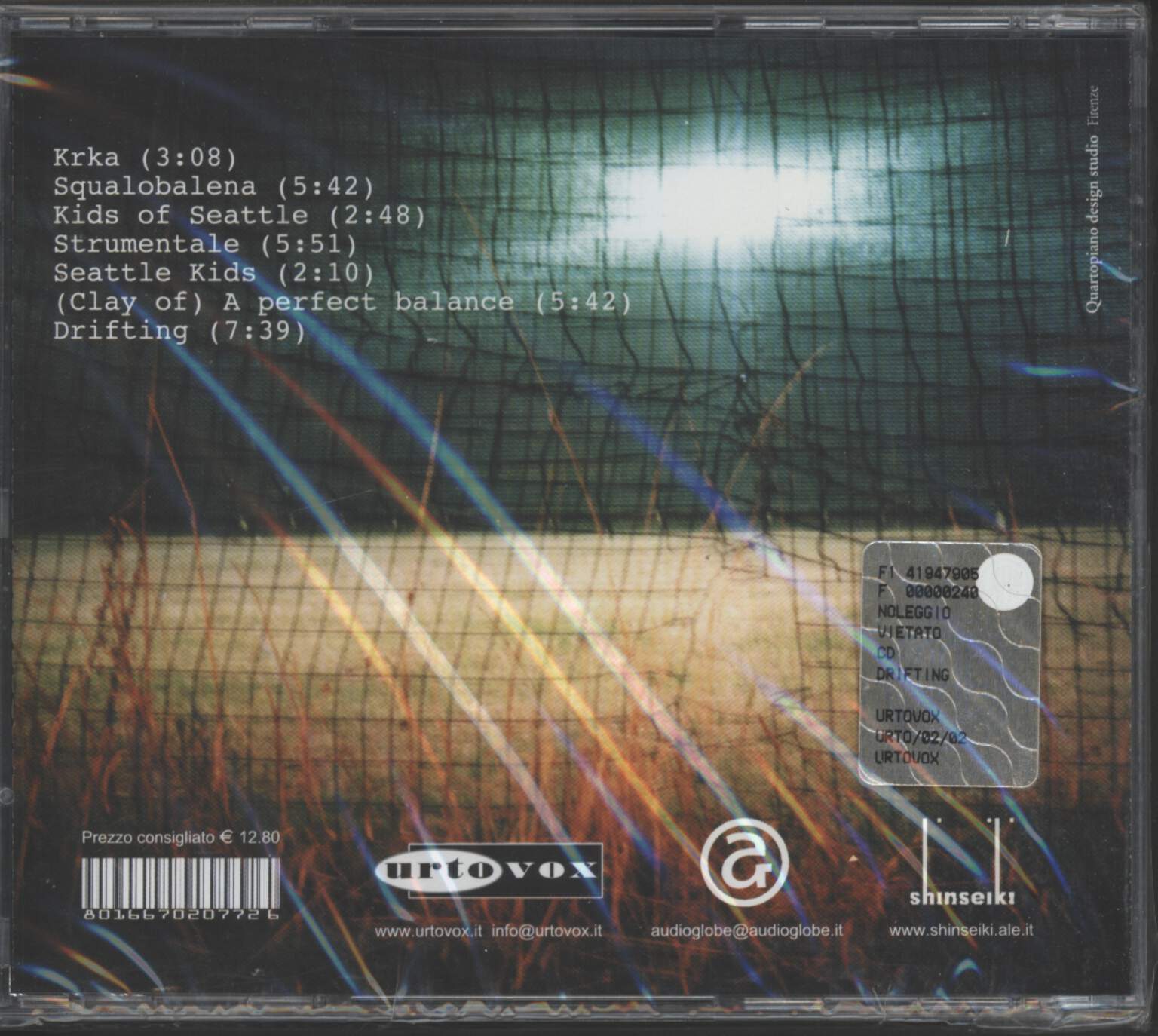 Nest: Drifting, CD
