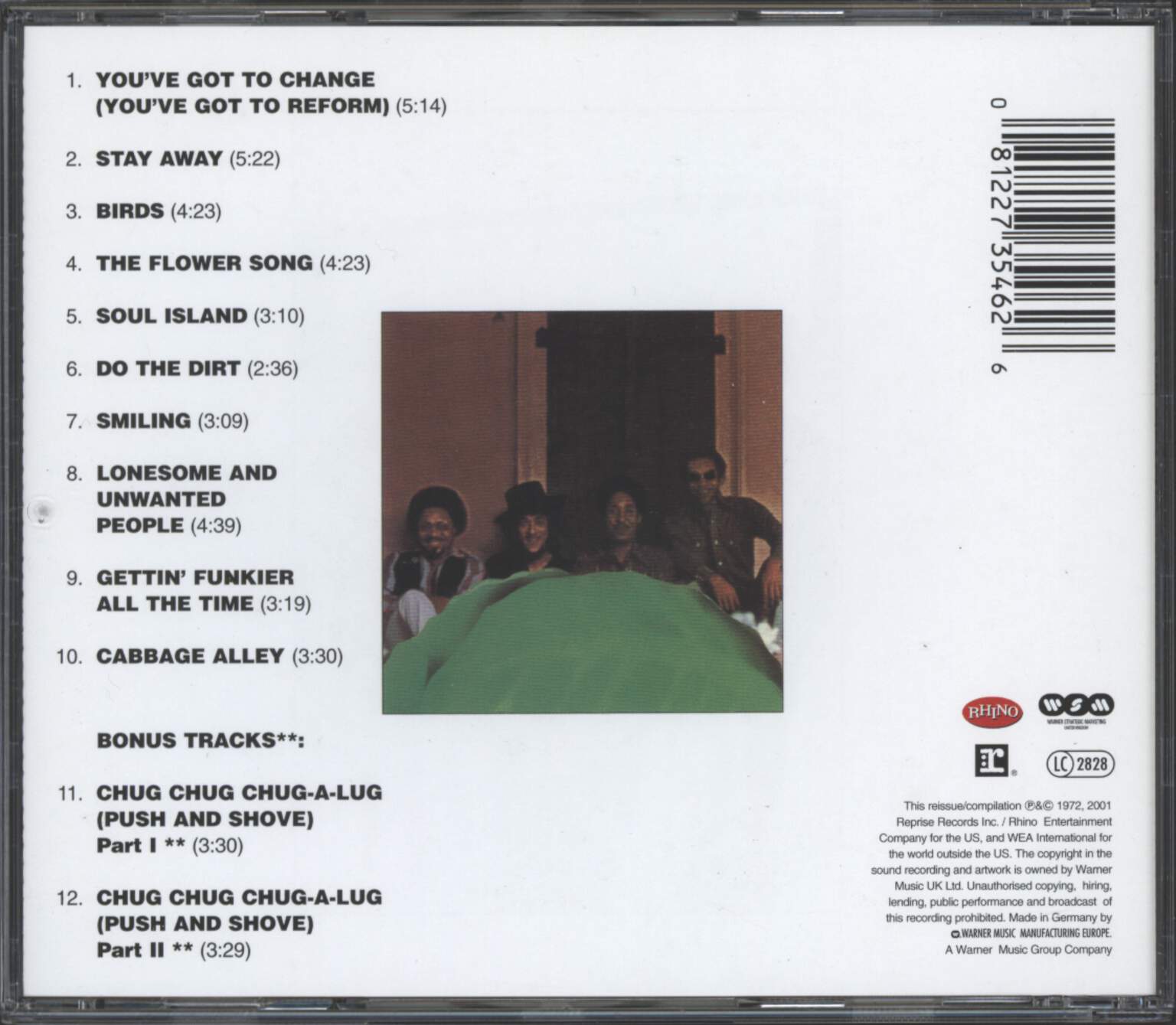 The Meters: Cabbage Alley, CD