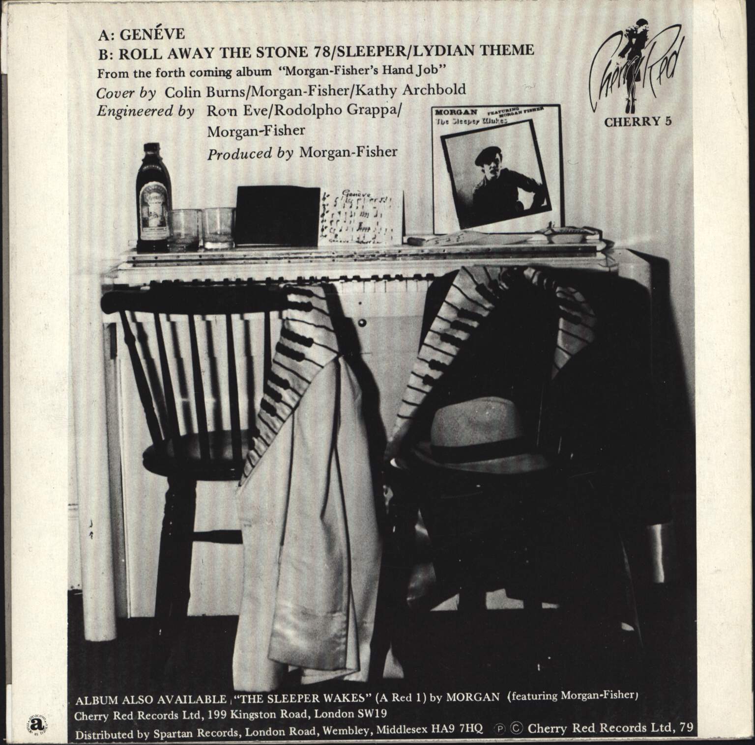 Morgan Fisher: Genève, 7" Single (Vinyl)