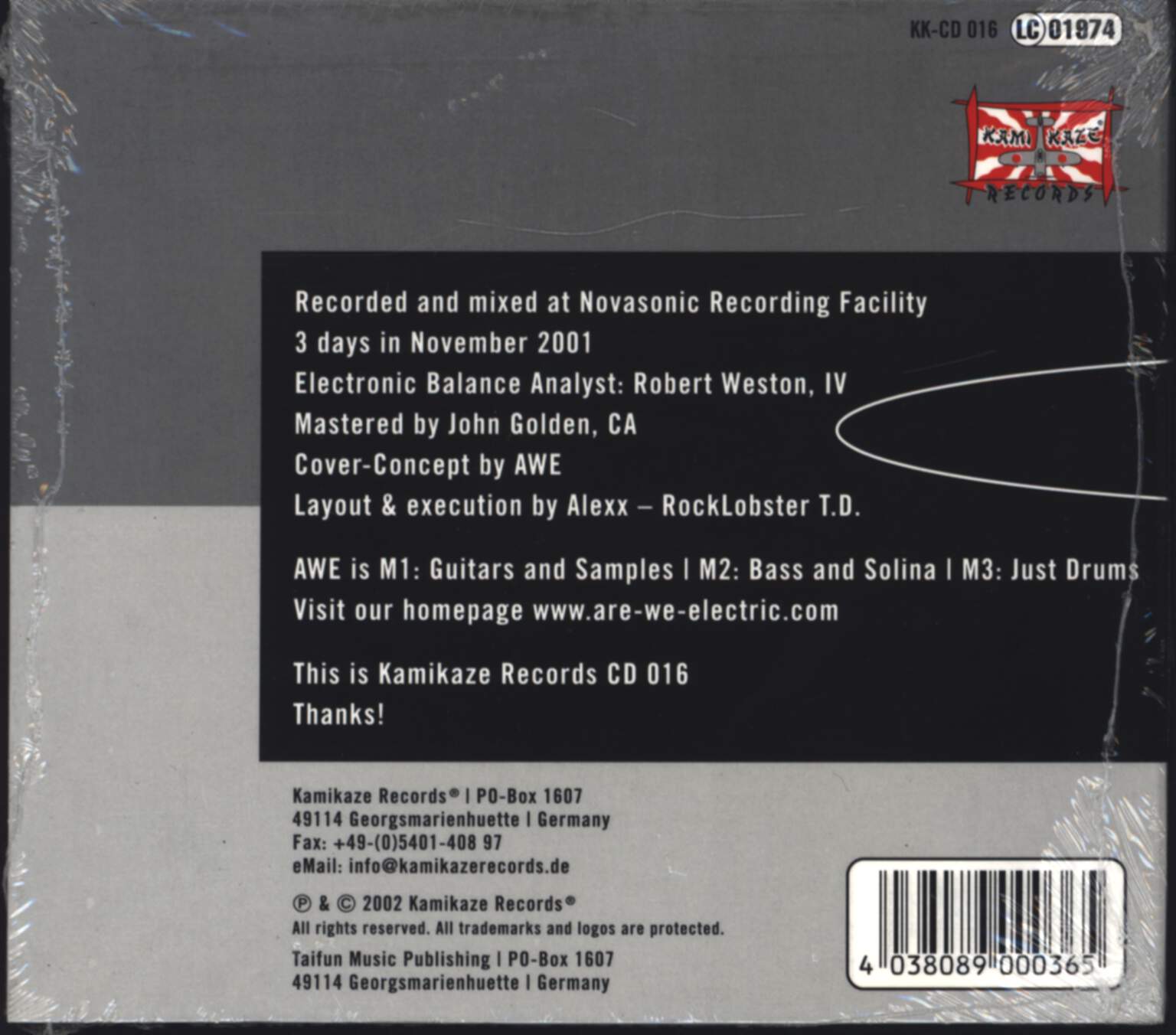 Are We Electric?: StressLoungeMusic, CD