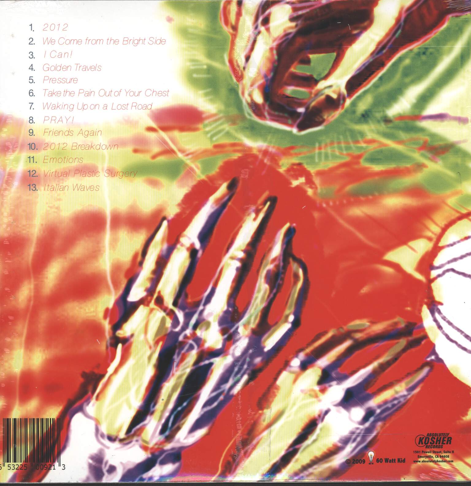 60 Watt Kid: We Come From The Bright Side, LP (Vinyl)