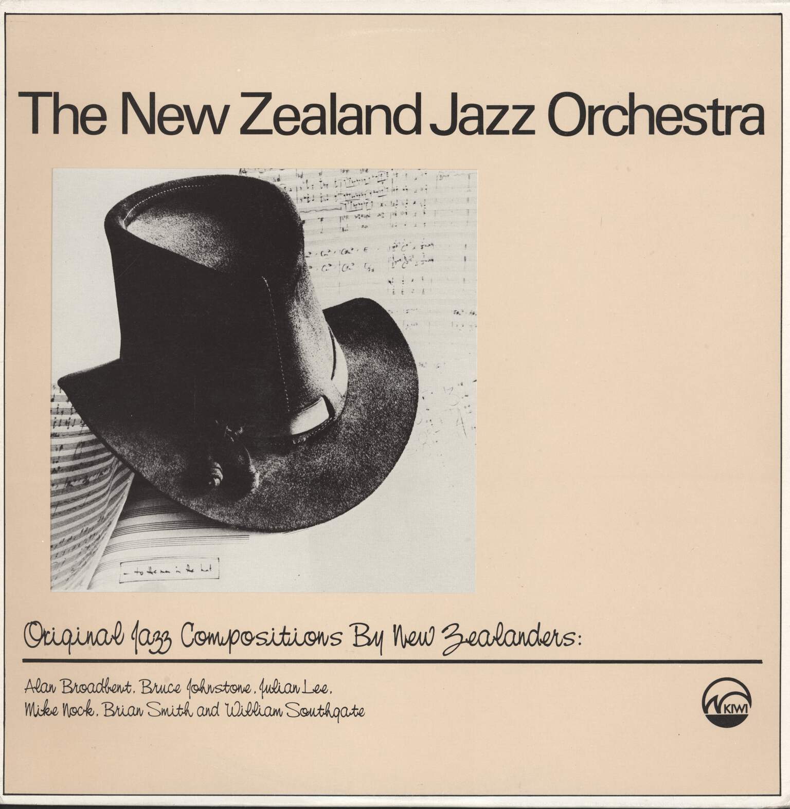New Zealand Jazz Orchestra: Original Jazz Compositions By New Zealanders, LP (Vinyl)