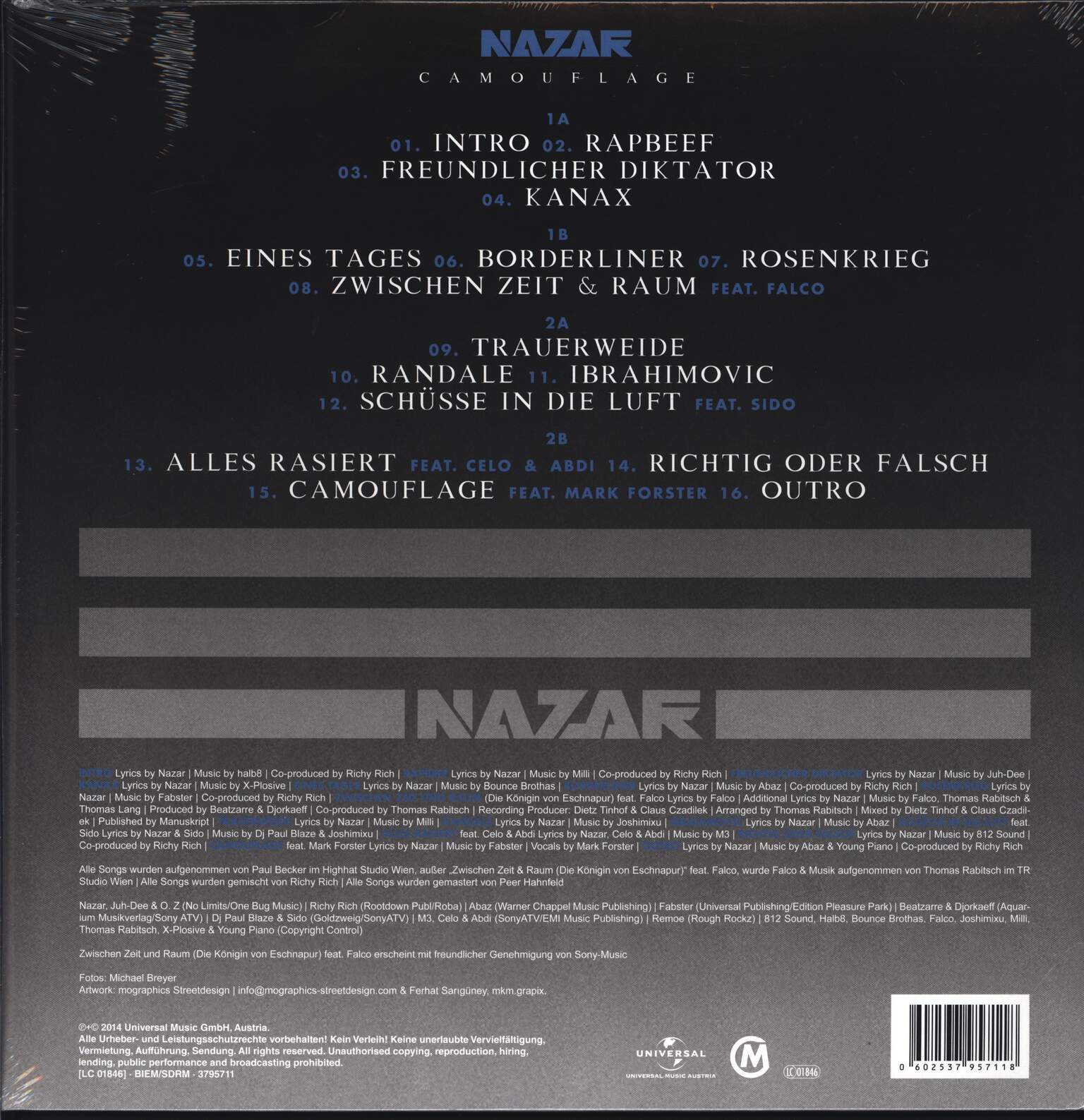 Nazar: Camouflage, 2×LP (Vinyl)