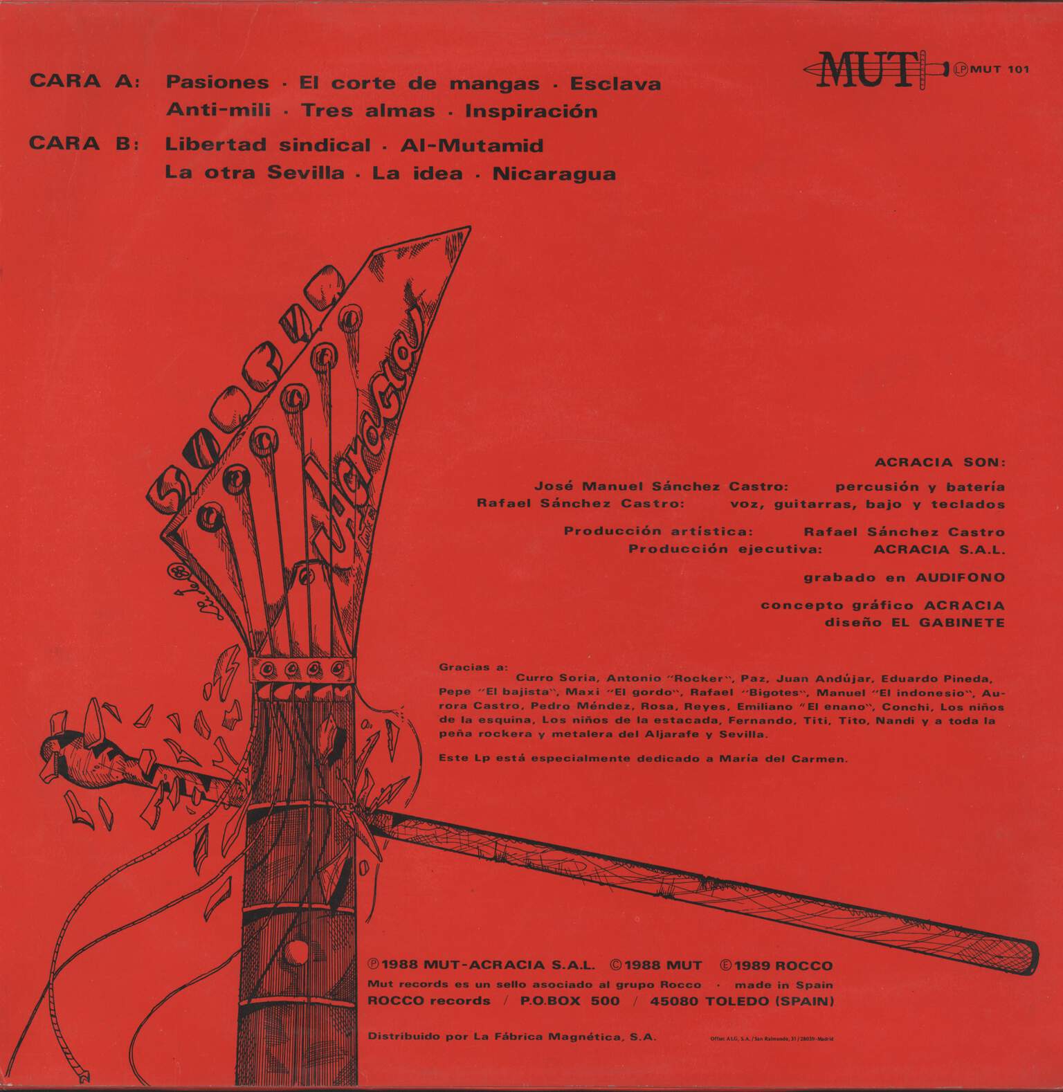 Acracia: La Otra Sevilla, LP (Vinyl)
