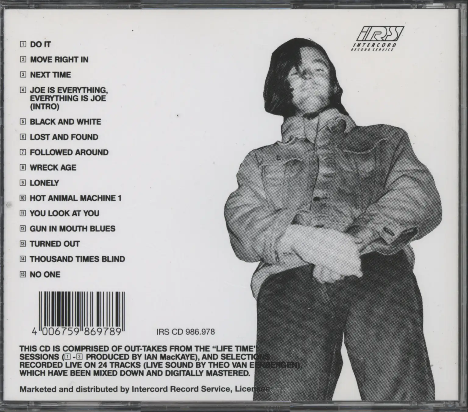 Rollins Band: Do It, CD
