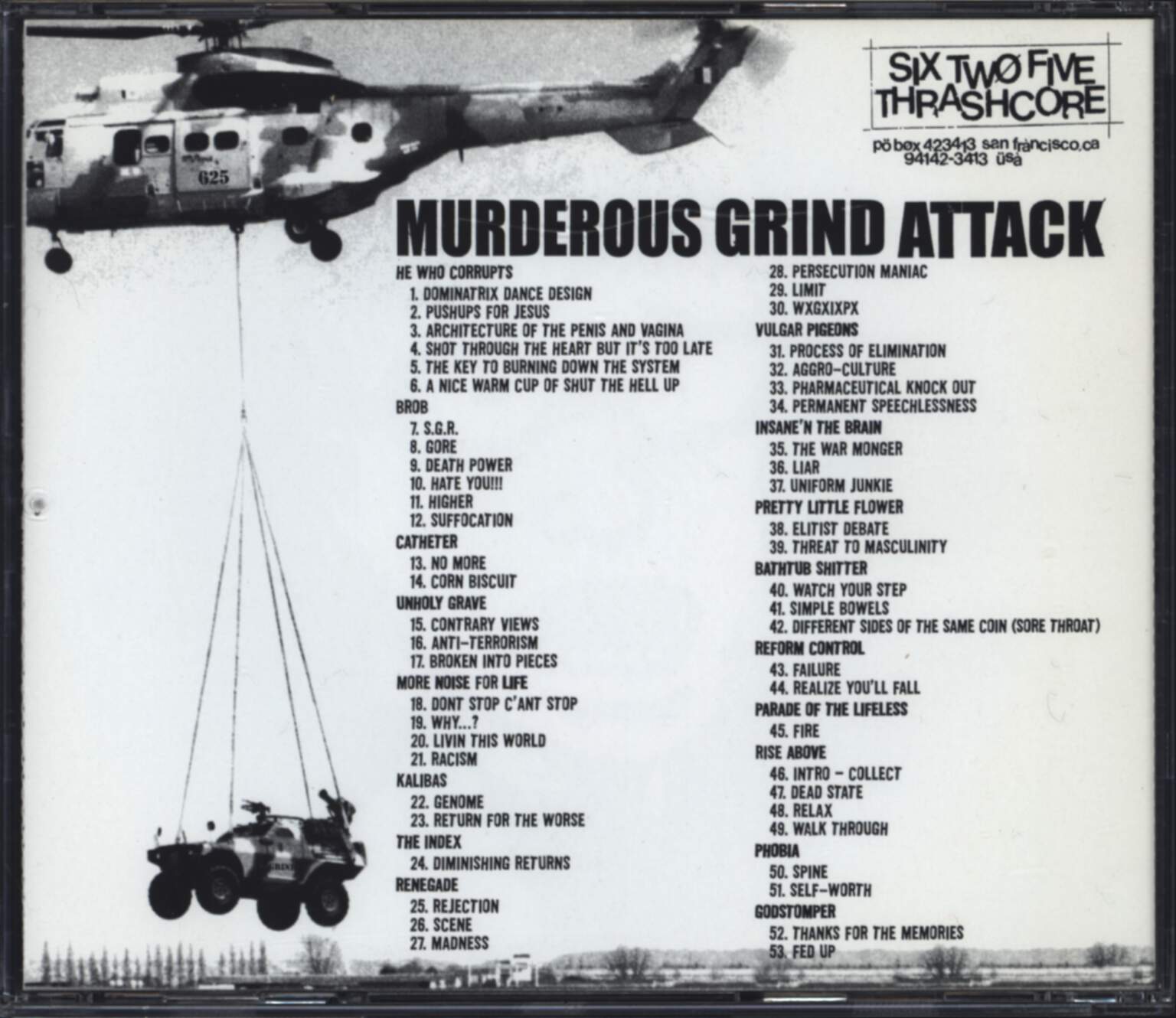 Various: Murderous Grind Attack, CD