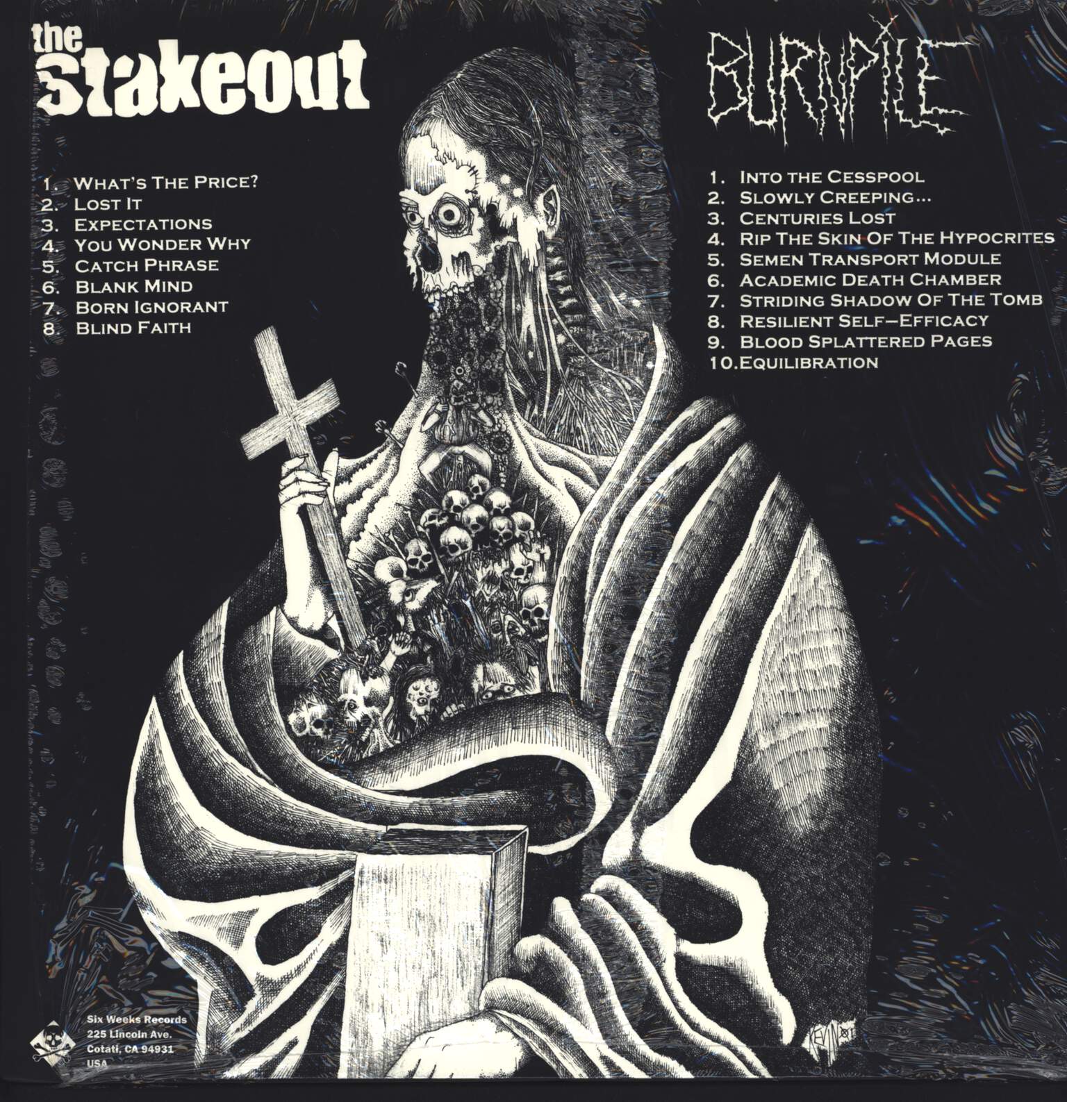 The Stakeout: The Stakeout / Burnpile, LP (Vinyl)