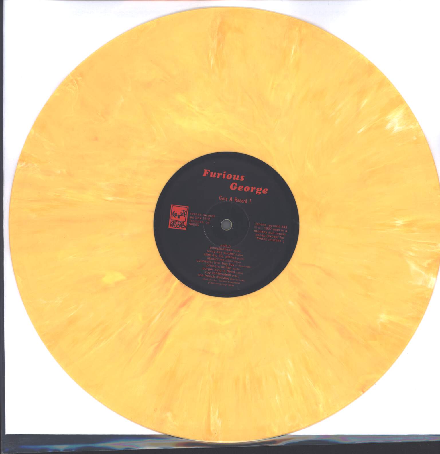 Furious George: Gets A Record, LP (Vinyl)