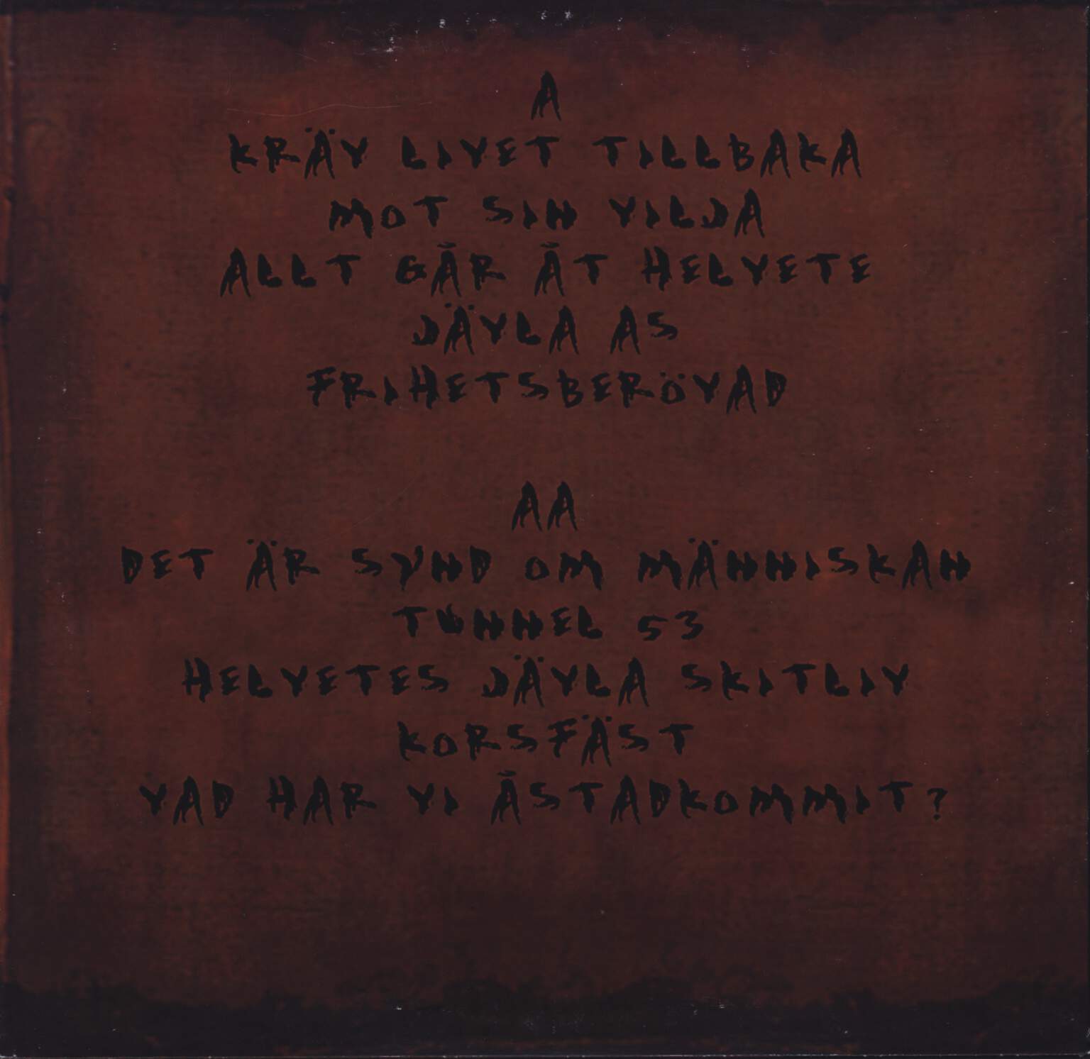 M: Pati: Misantropen, 10" Vinyl EP