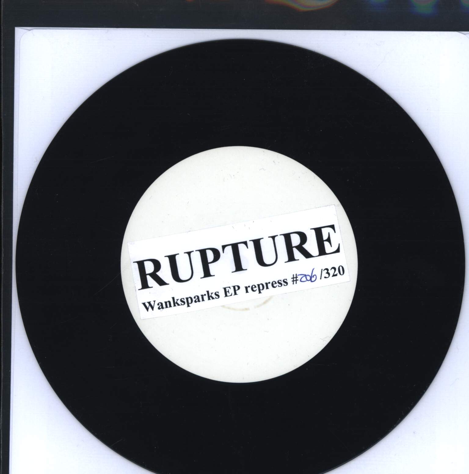 Rupture: GG. Allin = God, 7" Single (Vinyl)