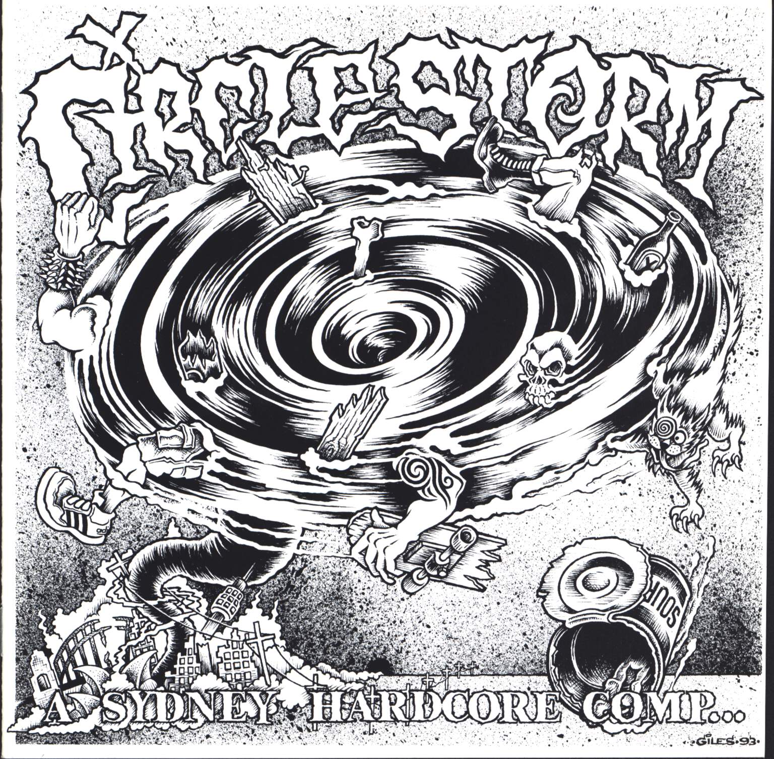 Various: Circle Storm (A Sydney Hardcore Comp...), 7" Single (Vinyl)