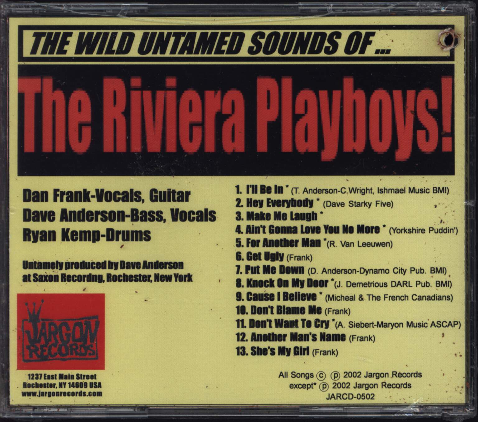 The Riviera Playboys: The Wild, Untamed Sounds Of... The Riviera Playboys, CD