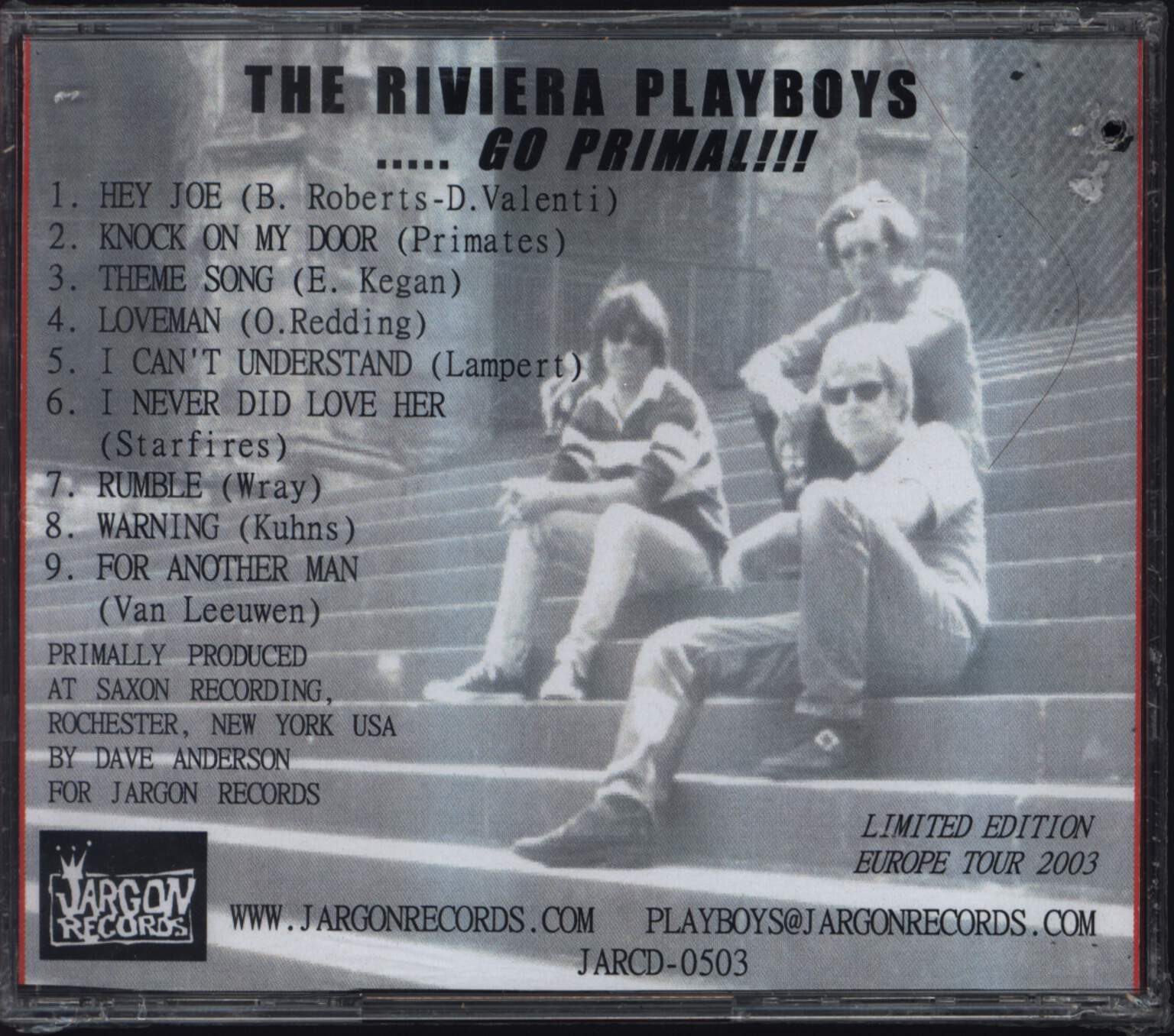 The Riviera Playboys: ... Go Primal!!!, CD