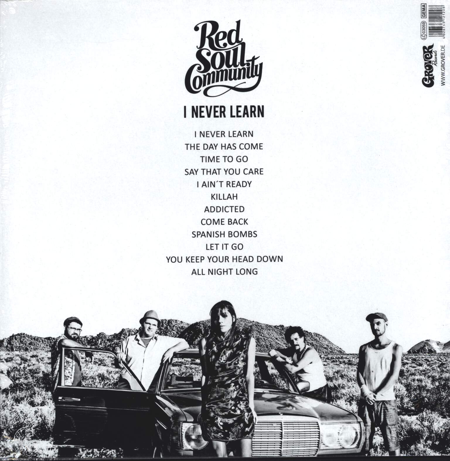 Red Soul Community: I Never Learn, LP (Vinyl)