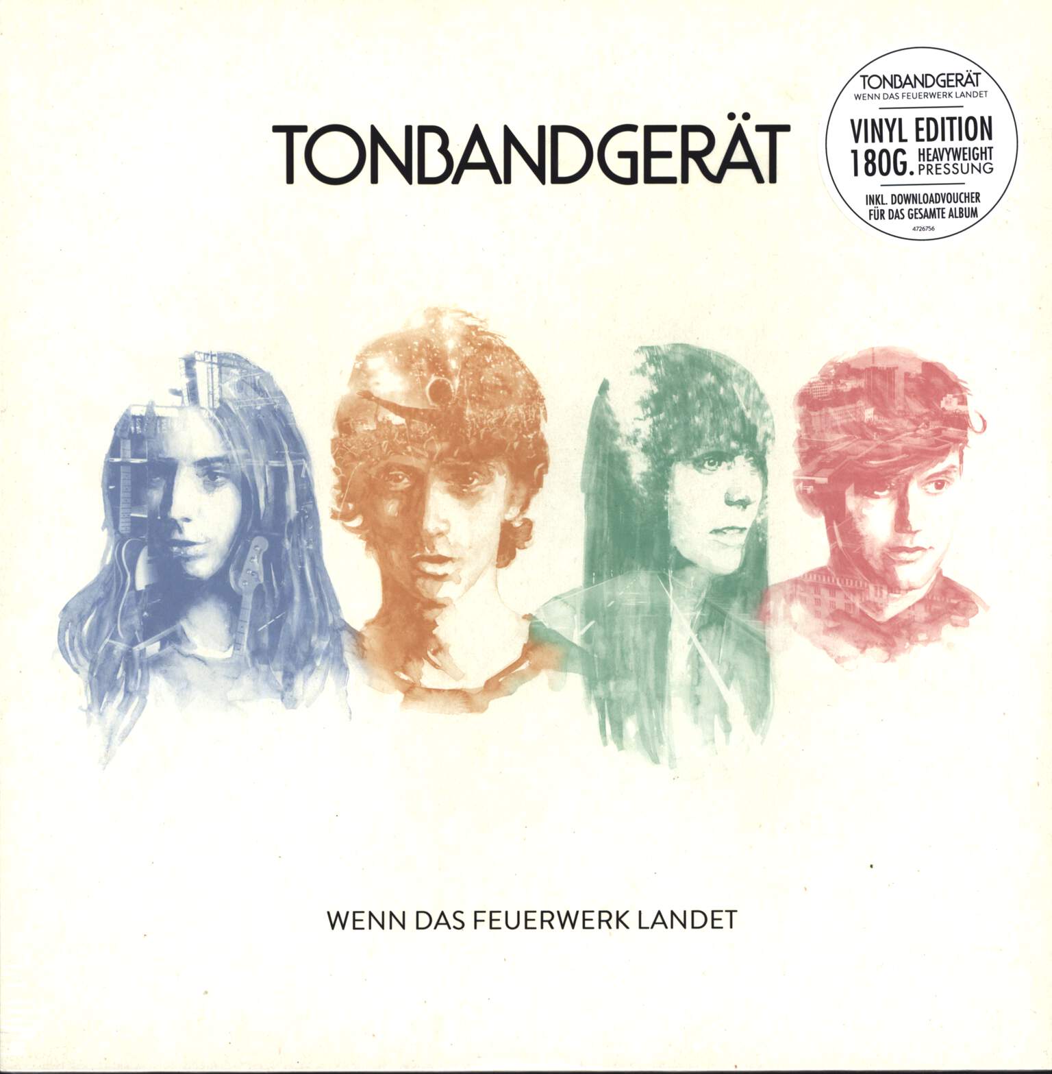 Tonbandgerät: Wenn das Feuerwerk landet, LP (Vinyl)