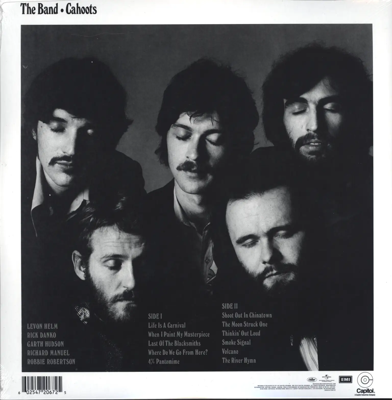The Band: Cahoots, LP (Vinyl)