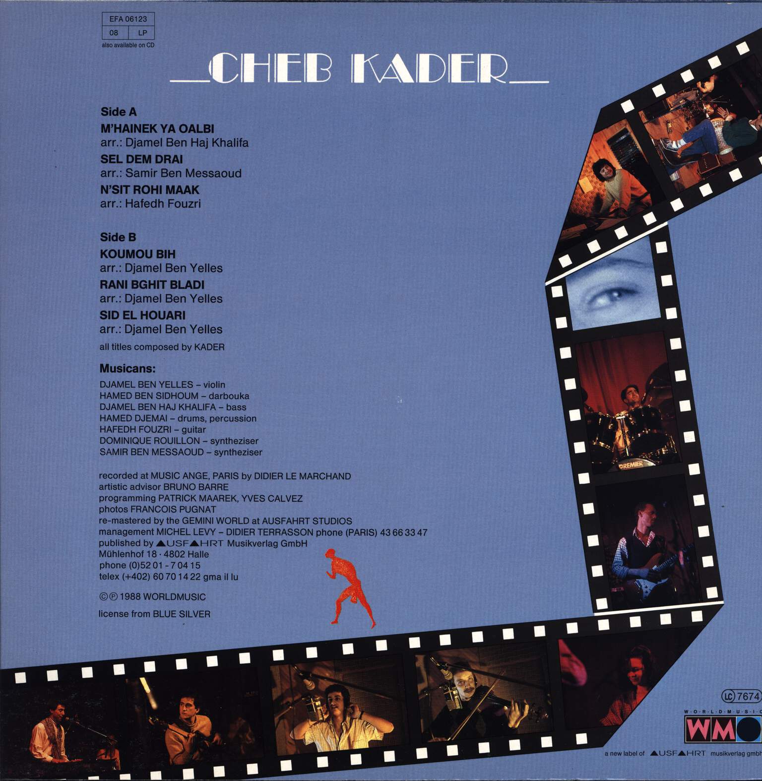 Cheb Kader: Cheb Kader, LP (Vinyl)