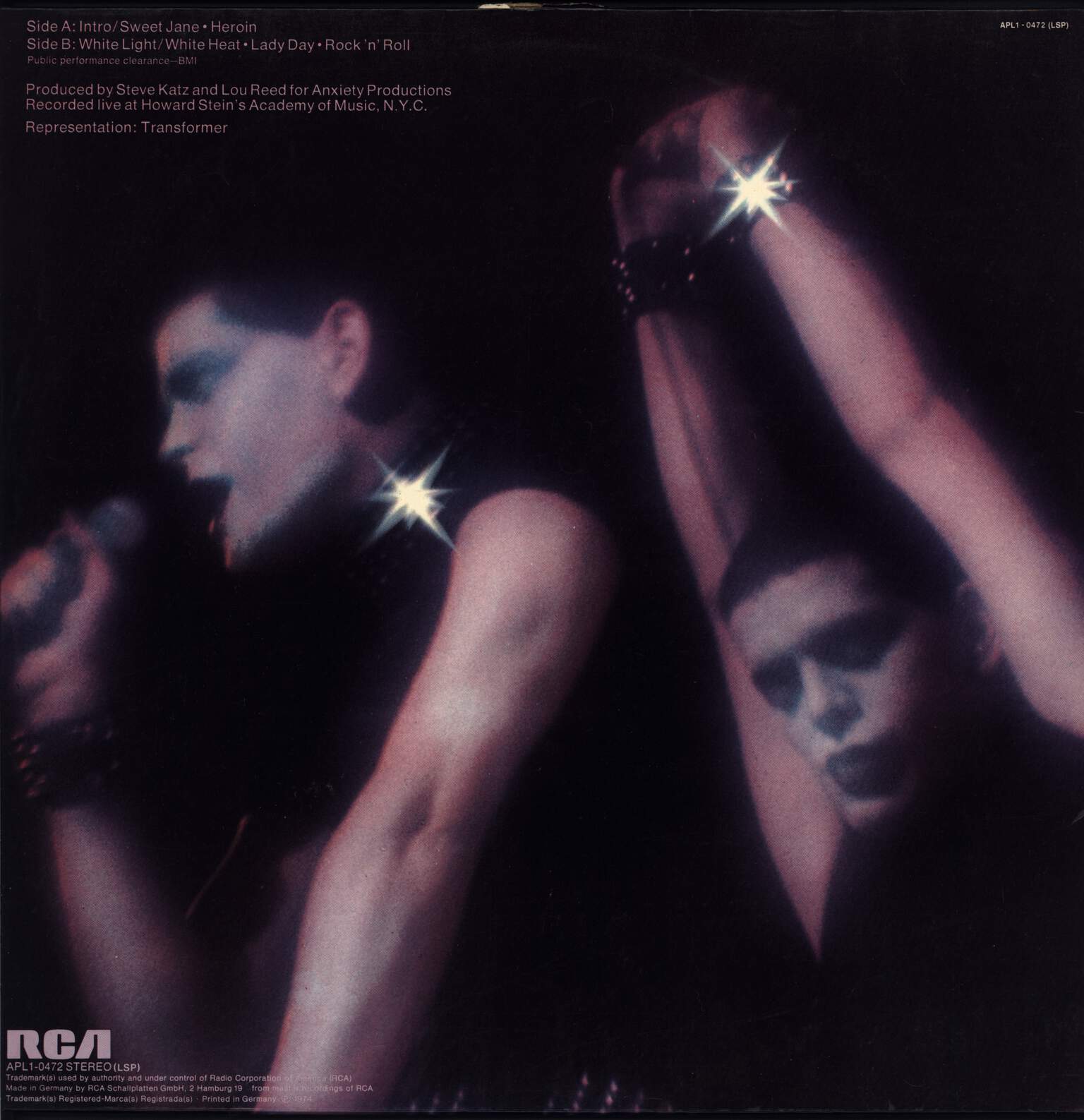 Lou Reed: Rock N Roll Animal, LP (Vinyl)