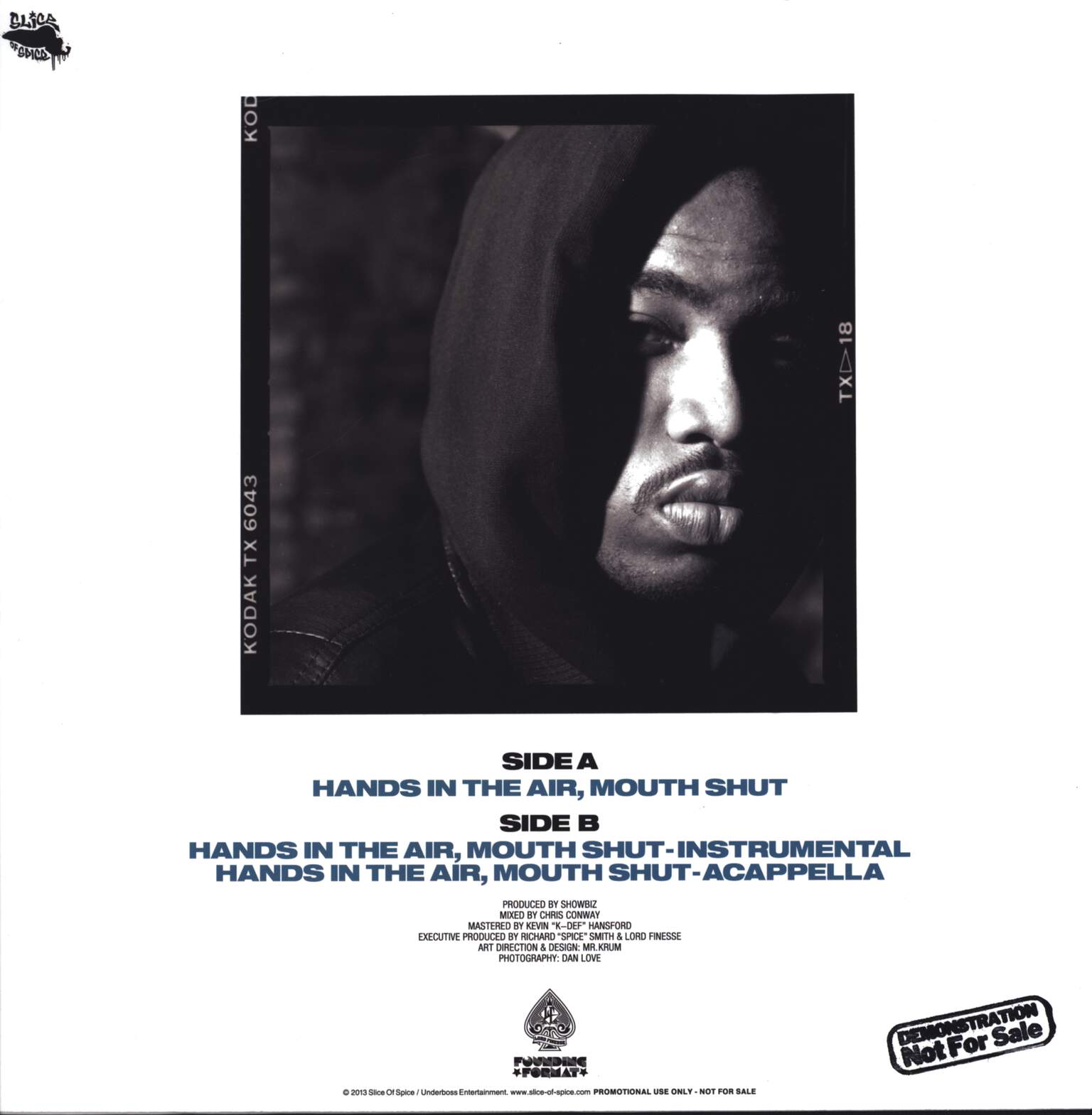 Lord Finesse: Hands In The Air, Mouth Shut (Remastered), 12" Maxi Single (Vinyl)