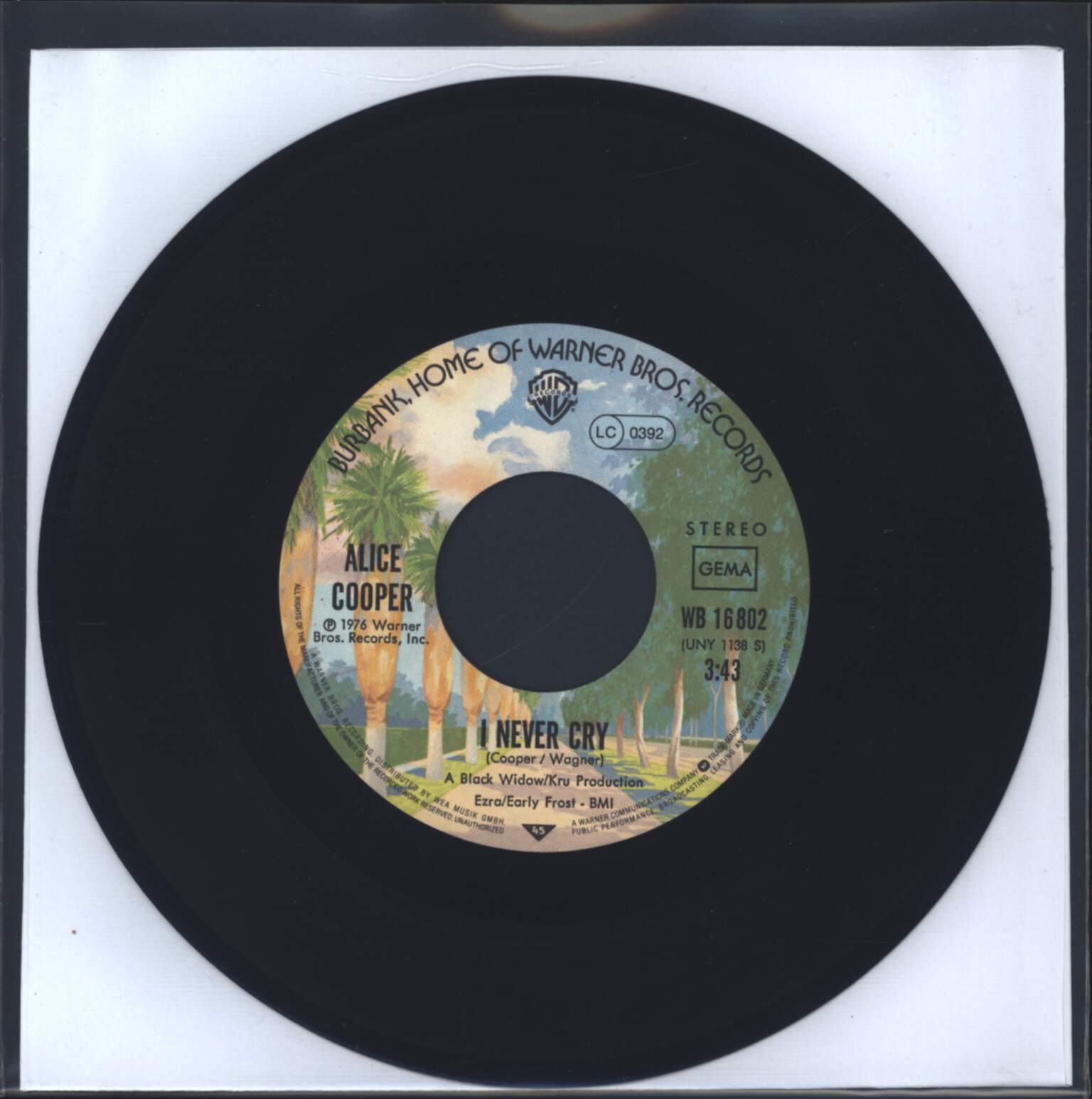 Alice Cooper: Wish You Were Here, 7" Single (Vinyl)