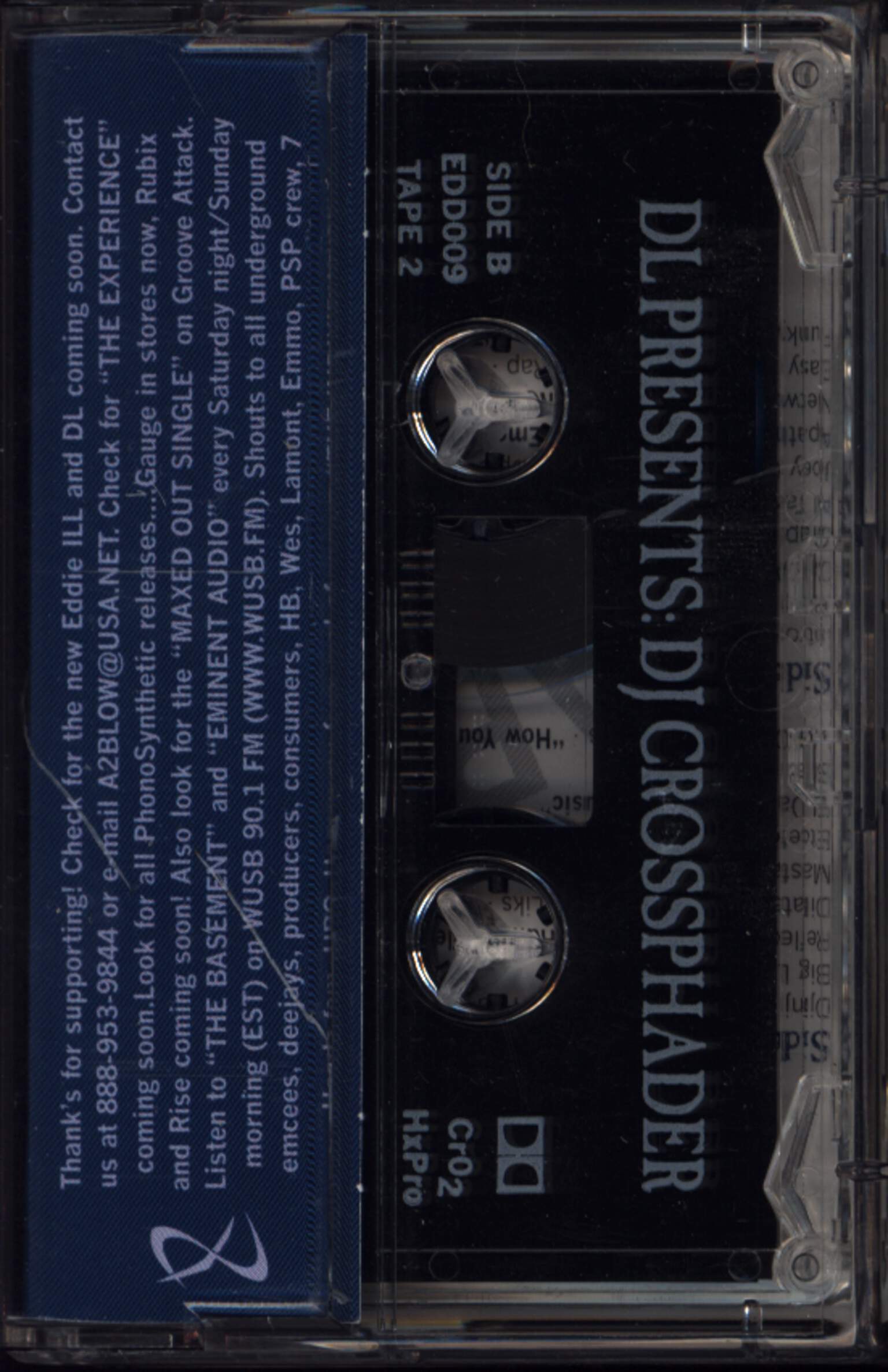 DL: Another L.I. Groove, Tape