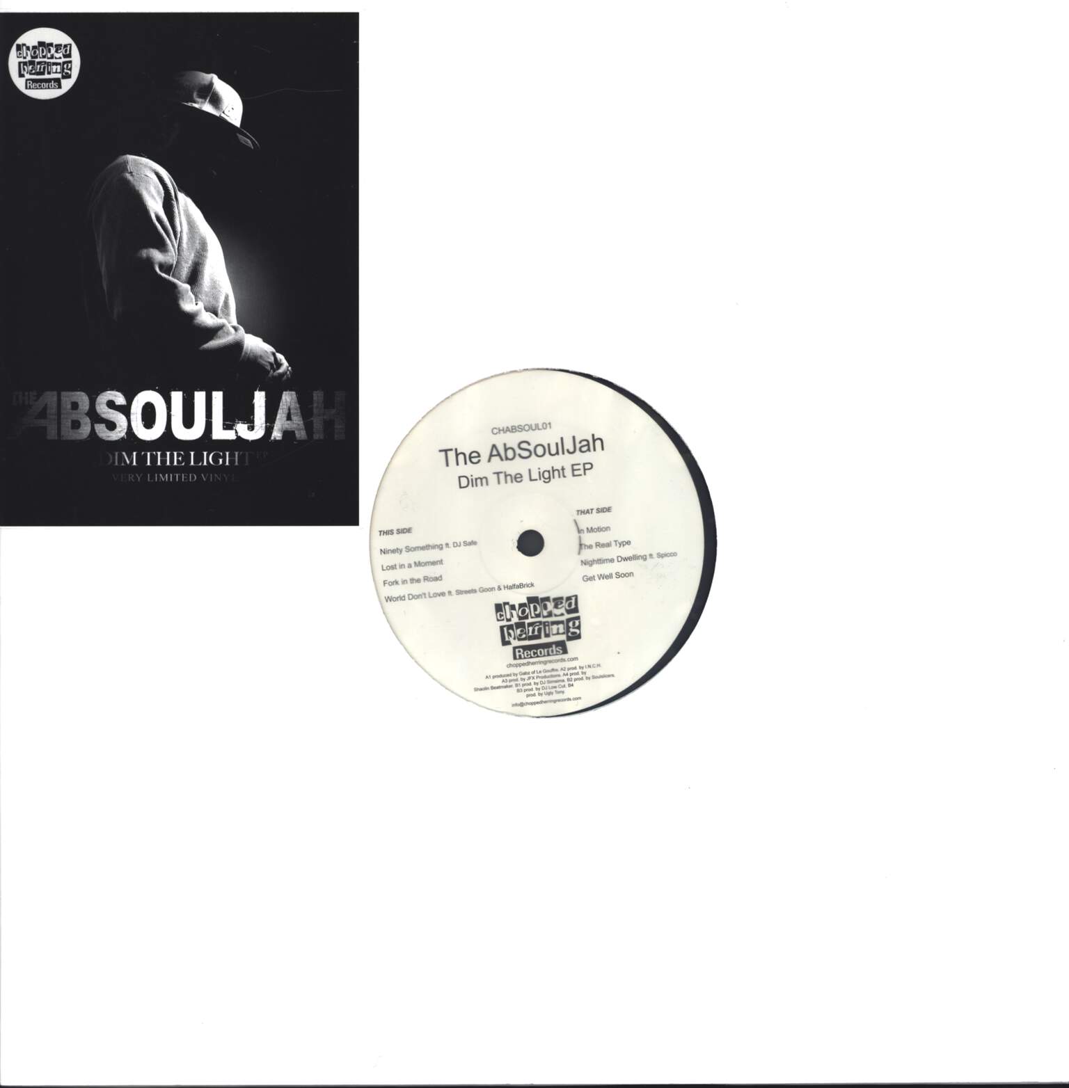 Absouljah: Dim The Light, 12" Maxi Single (Vinyl)