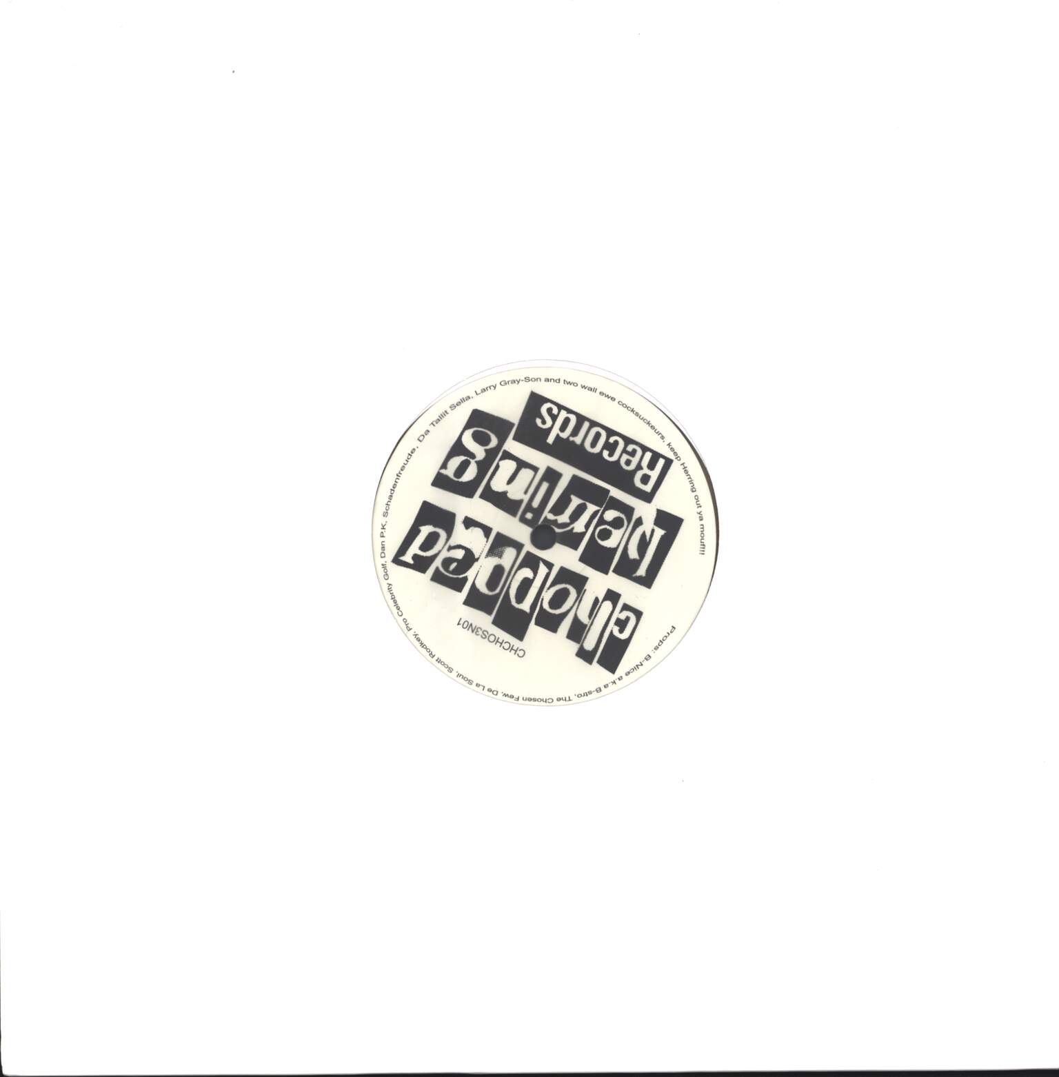 The Chosen Few: Time Capsule - The 1991 Demos EP, 12" Maxi Single (Vinyl)