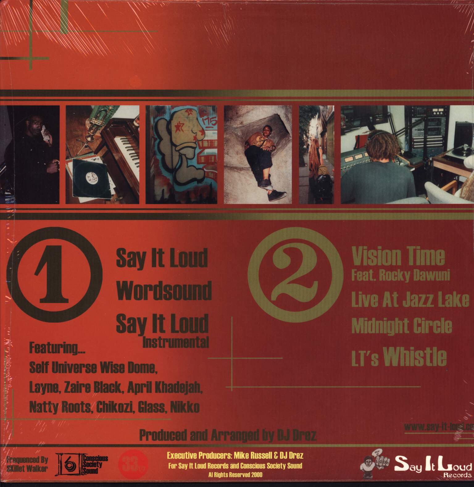 DJ Drez: Say It Loud EP, 12" Maxi Single (Vinyl)