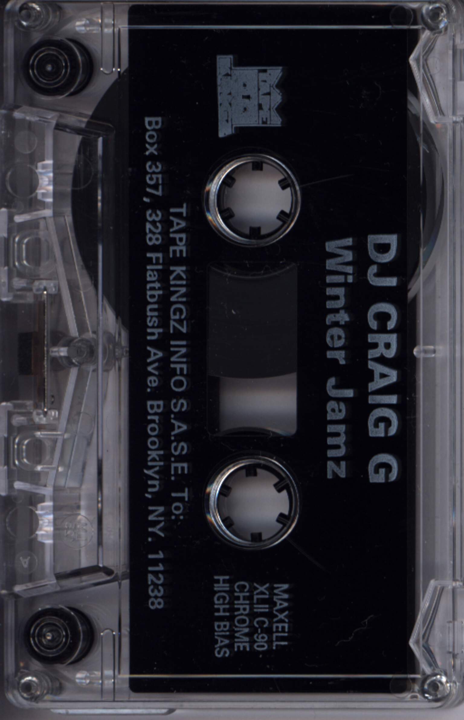 DJ Craig G: Winter Jamz, Compact Cassette
