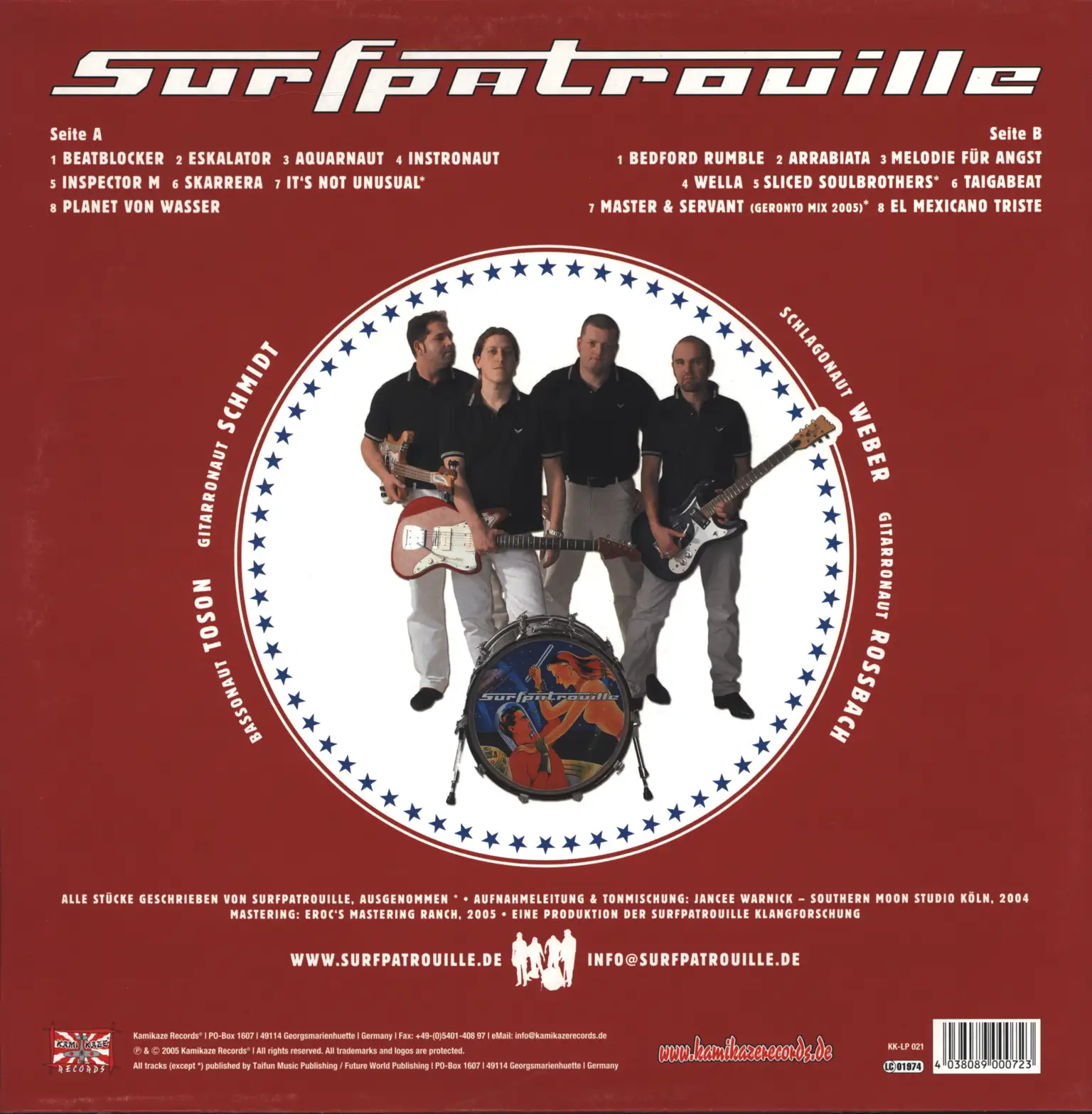 Surfpatrouille: Instronaut & 15 Other Golden Surf-Greats, LP (Vinyl)